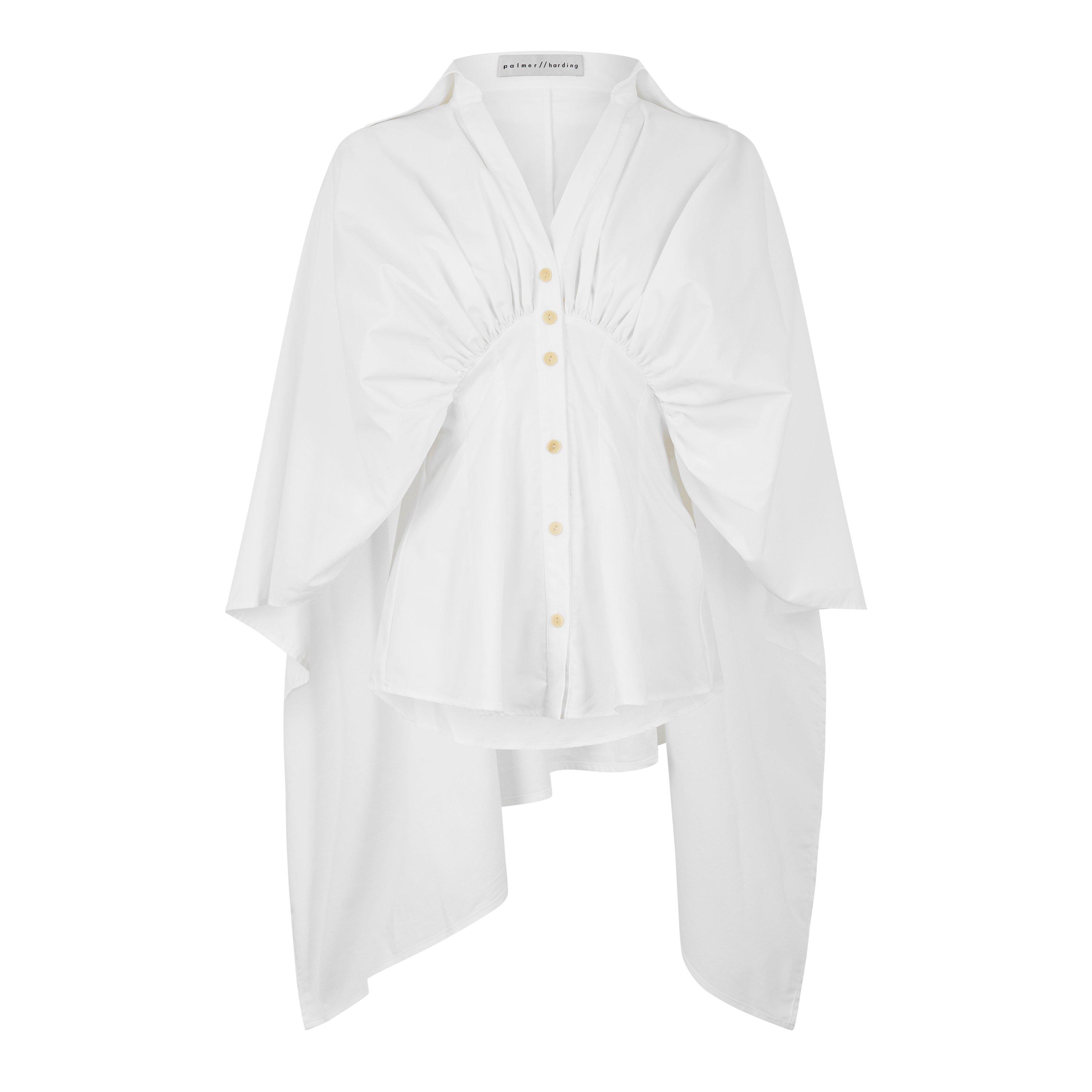 WHITE - Palmer Harding - S RESILIENT LONG BACK SHI - 1