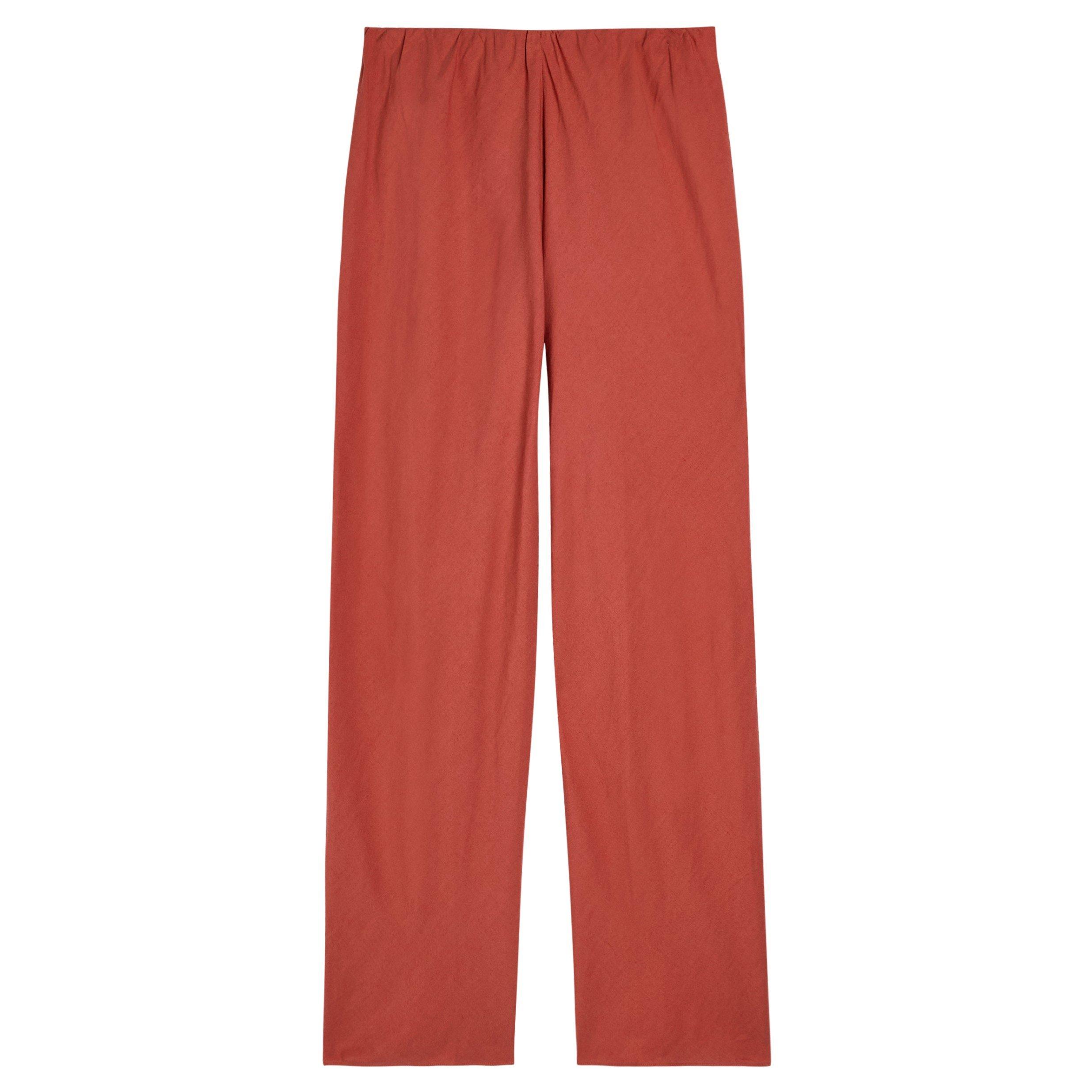 RED - Vince - TR COTTON BIAS PANT