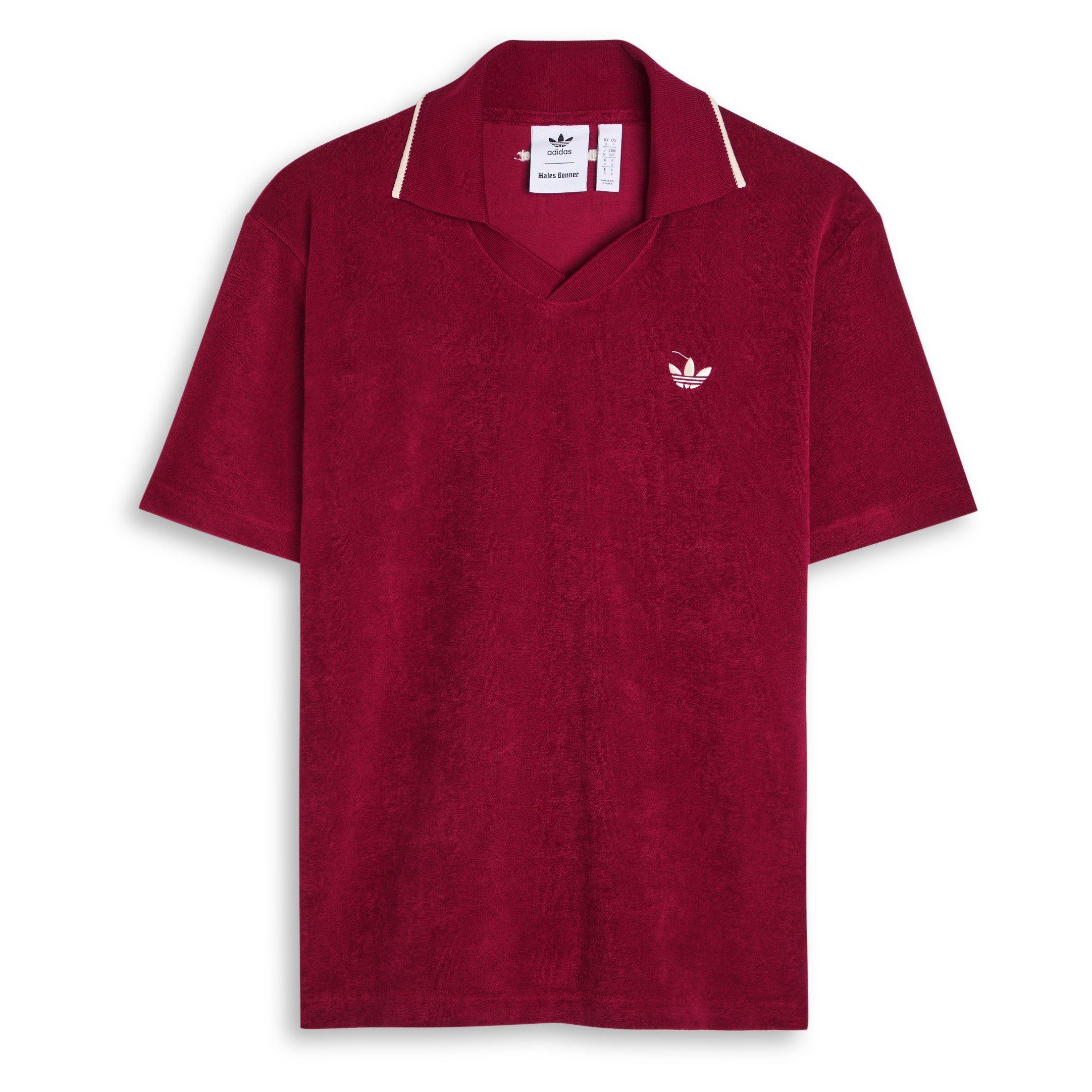 BURGUNDY - adidas Originals - WB TERRY POLO