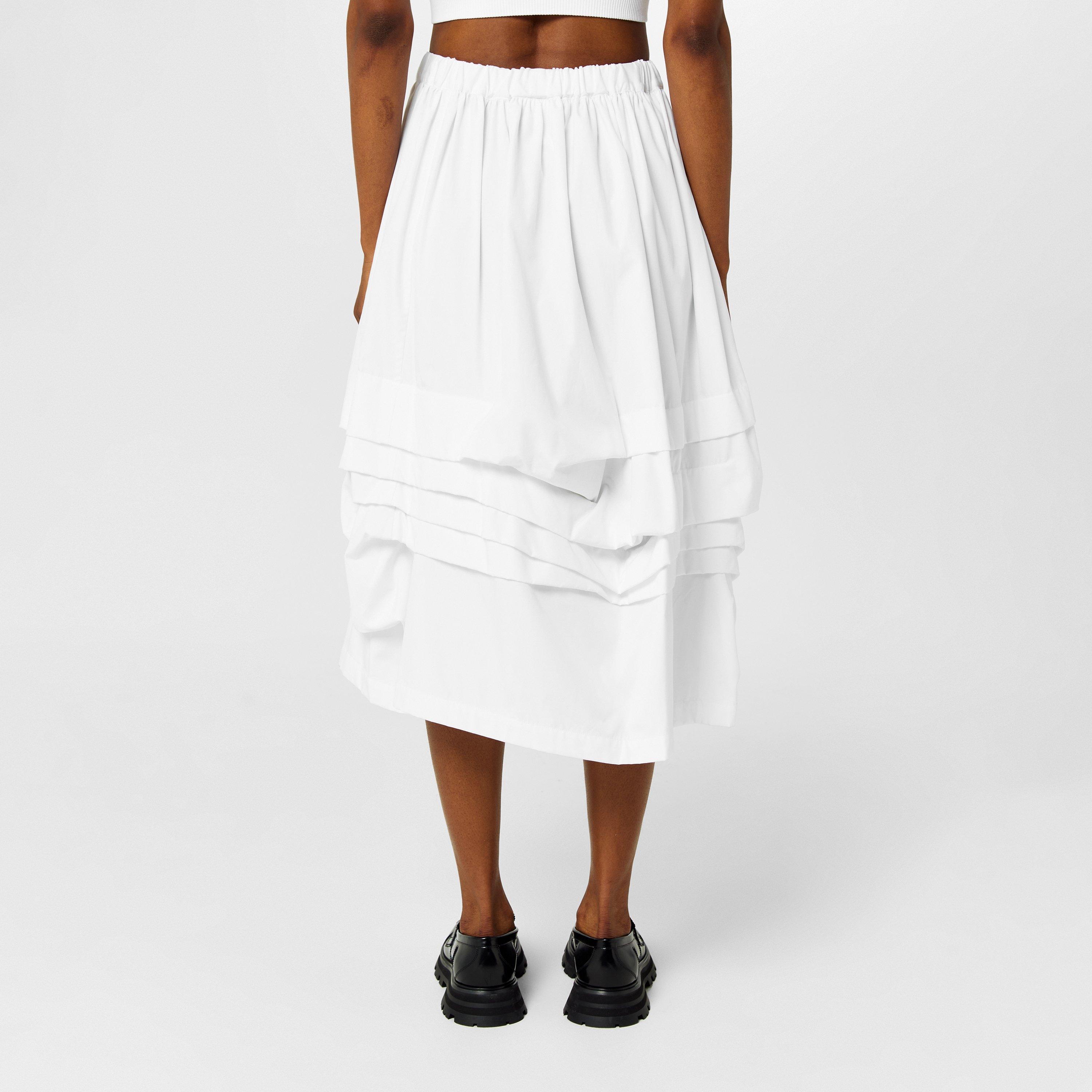 Comme des Garcons Girl | Ruffled Layered Skirt | Midi Skirts