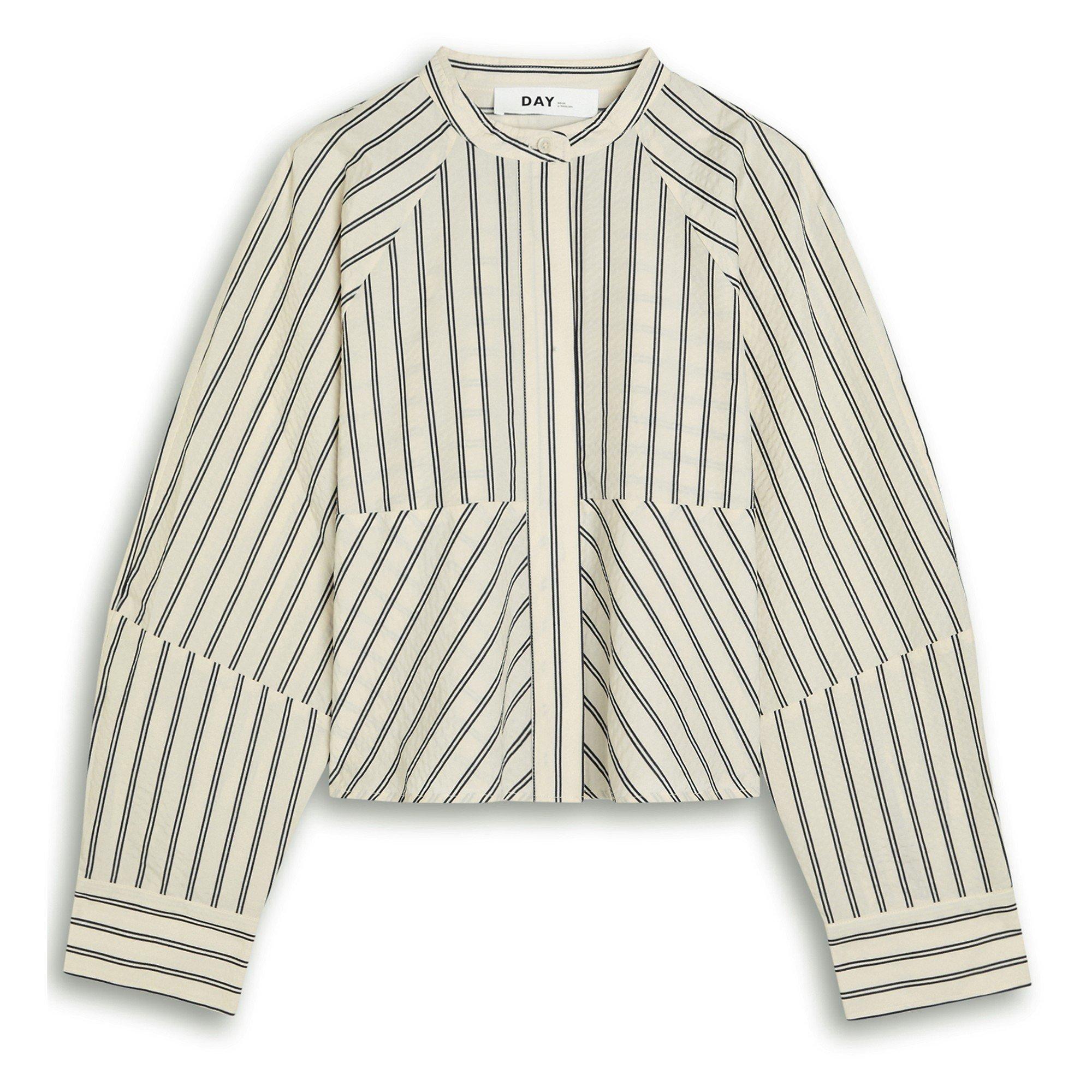 STRIPE - Day Birger Et Mikkelson - SB LS SPRINGER STRIPE CROP SHT