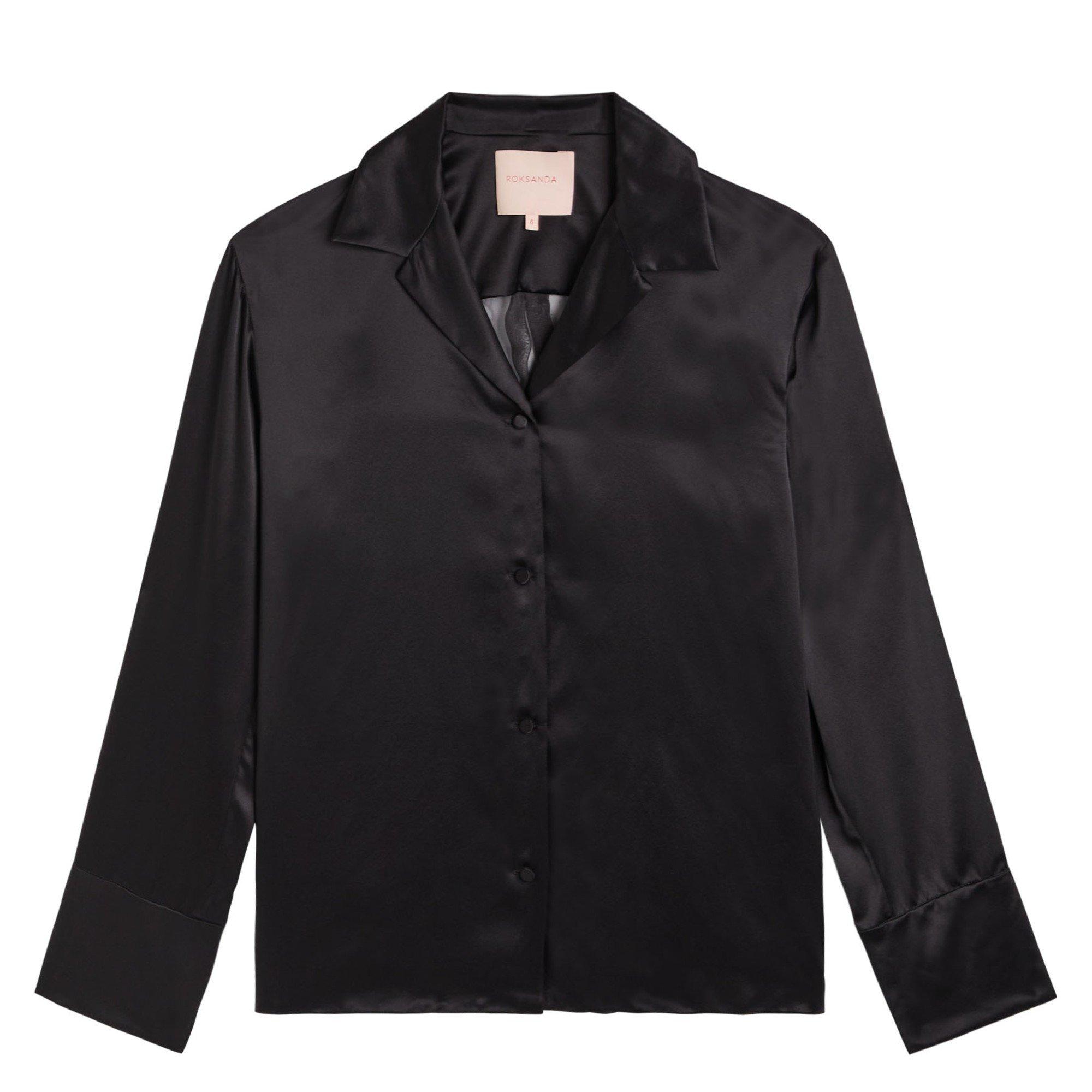 BLACK - Roksanda Ilincic - Women's Delan Silk Blouse - 1
