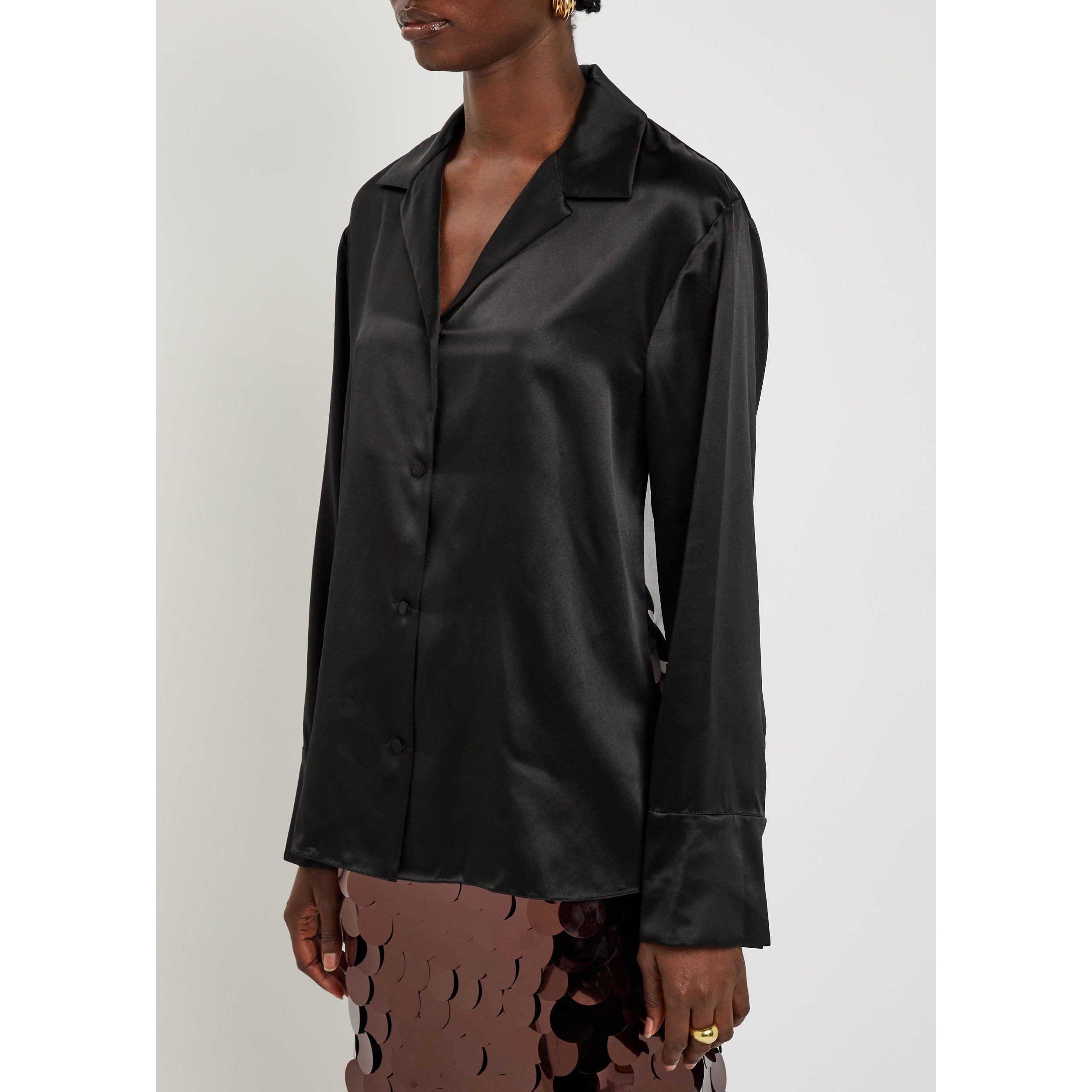 BLACK - Roksanda Ilincic - Women's Delan Silk Blouse - 2