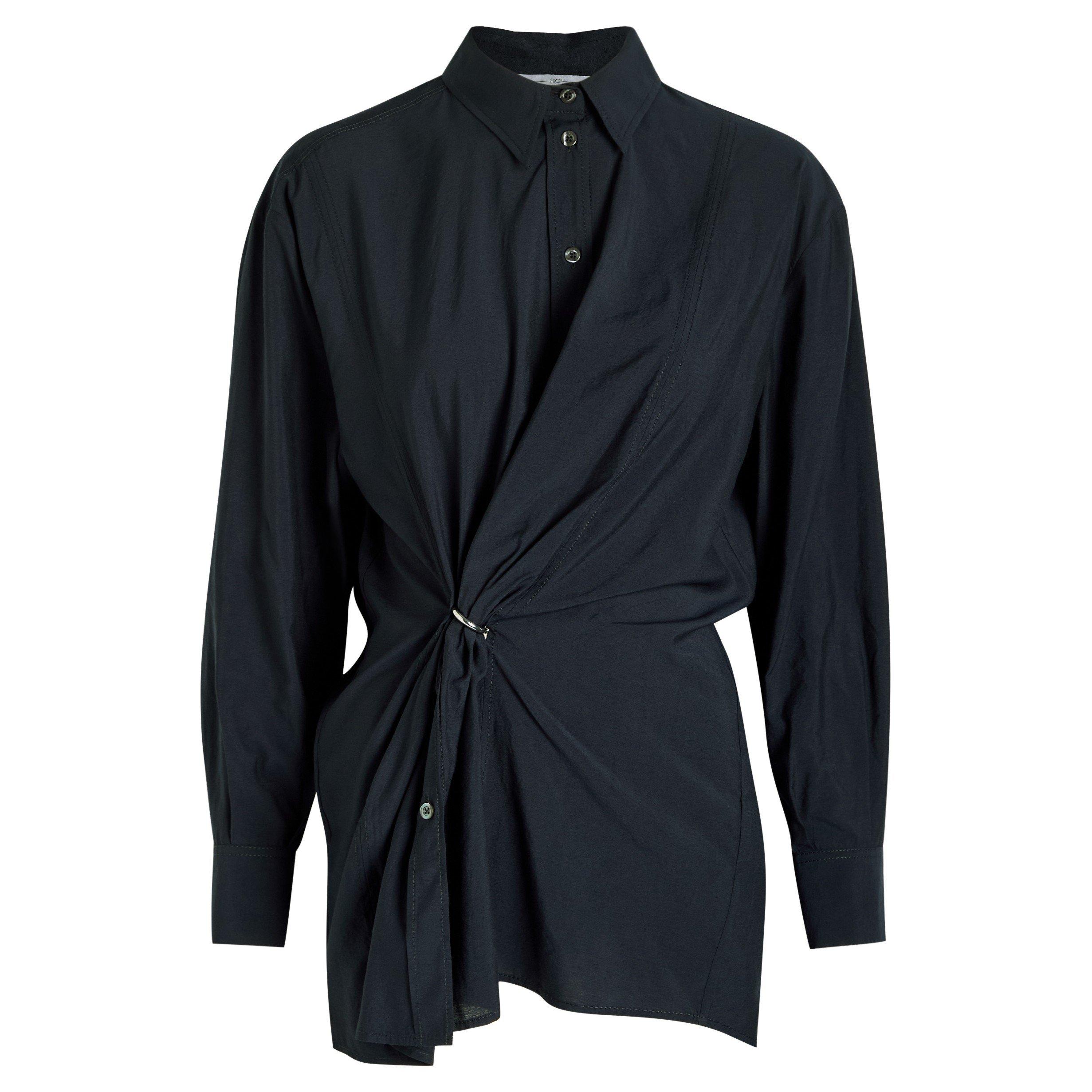 DARK BLUE - High - S SKYLARK SIDE CINCH LS SHIRT