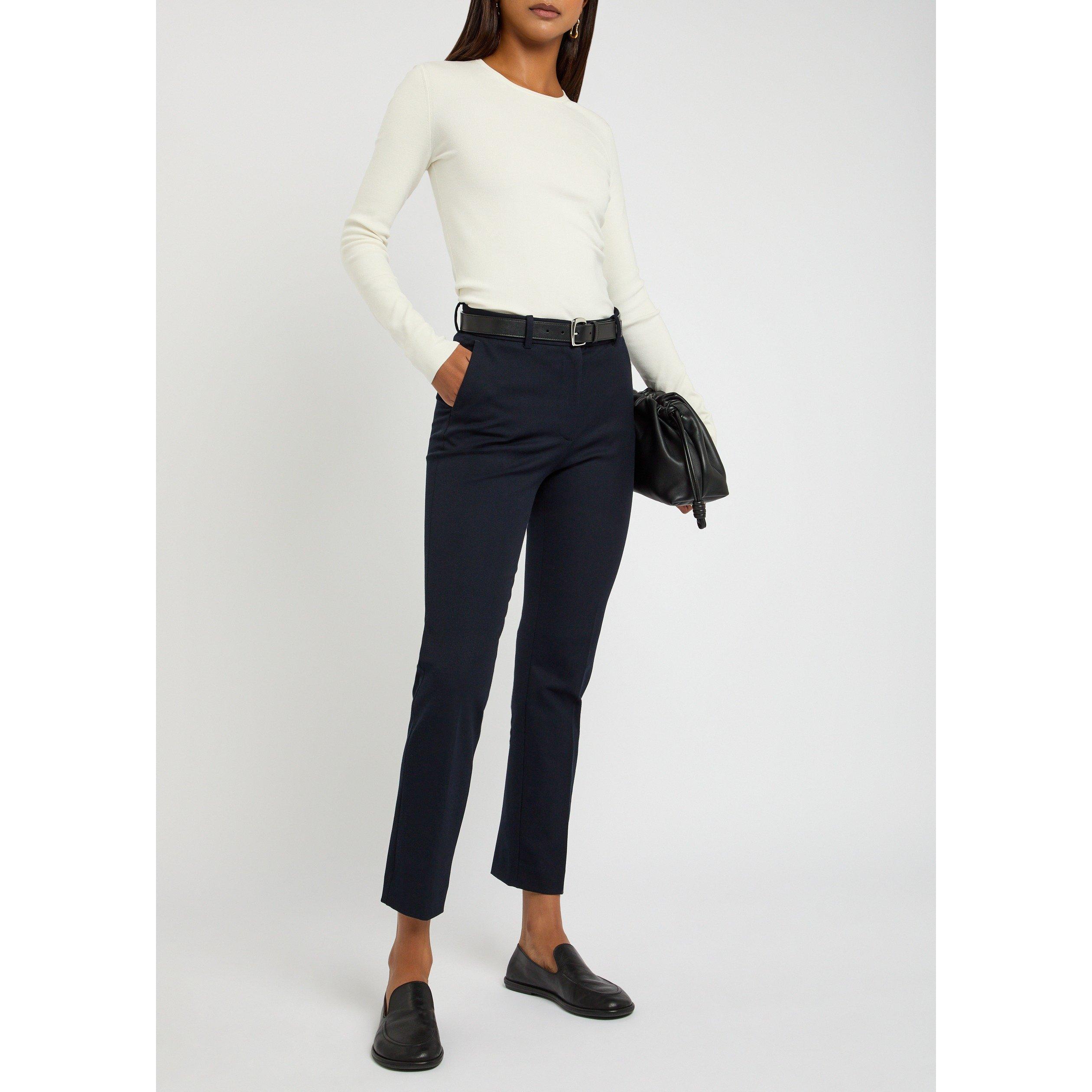 NAVY - Joseph - TR COLEMAN PANT GABARDINE STR - 5