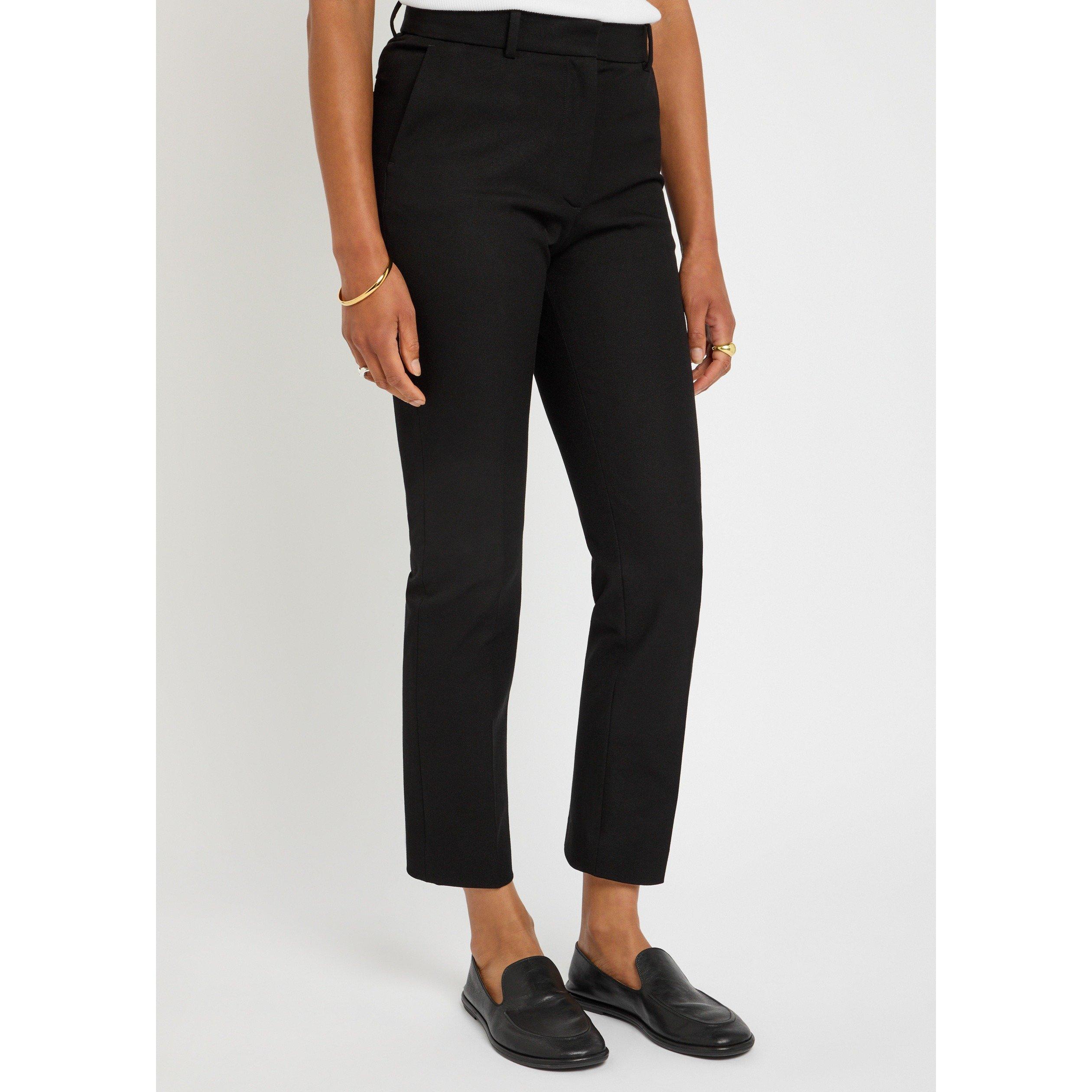 BLACK - Joseph - TR COLEMAN PANT GABARDINE STR - 2