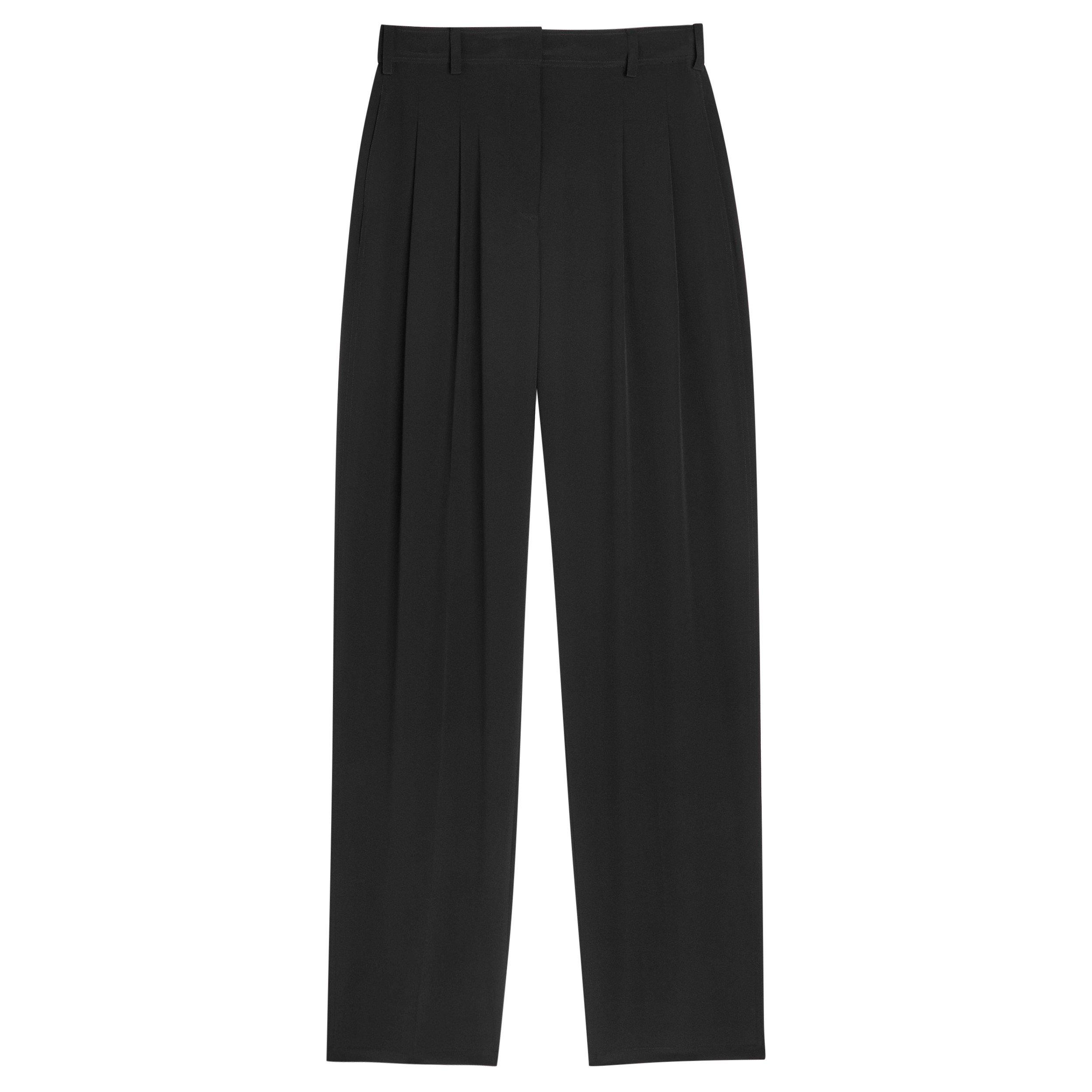 BLACK - Joseph - TR TARN PANT CREPE DE SOIE