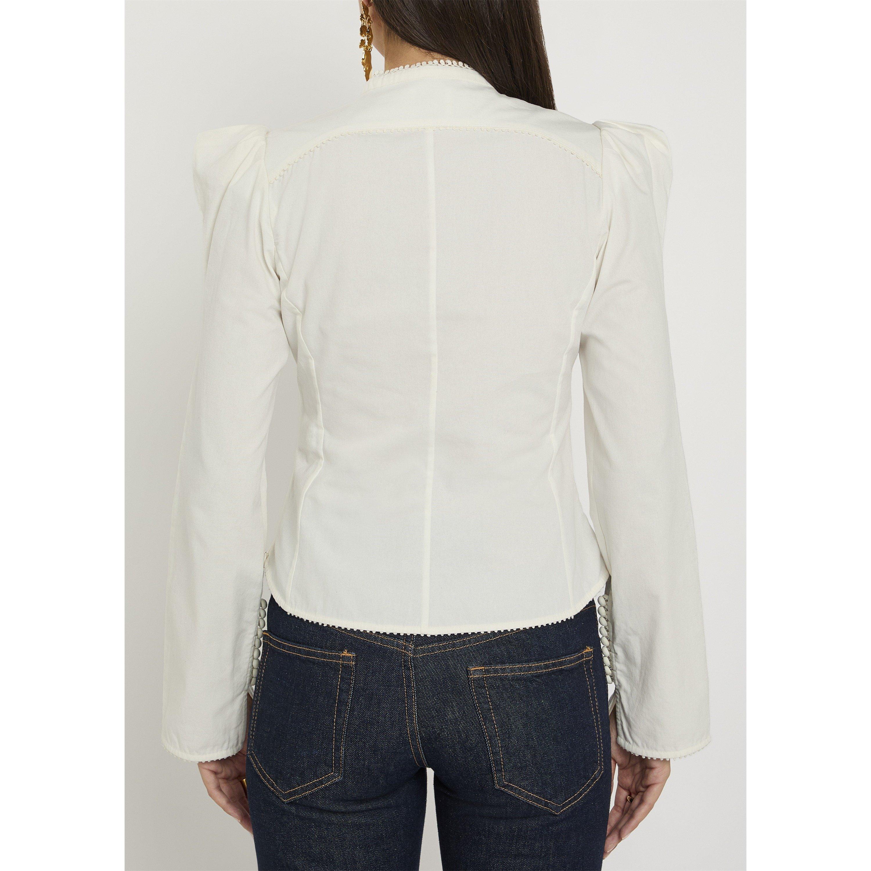 WHITE - Isabel Marant - CALINA BLOUSE - 3