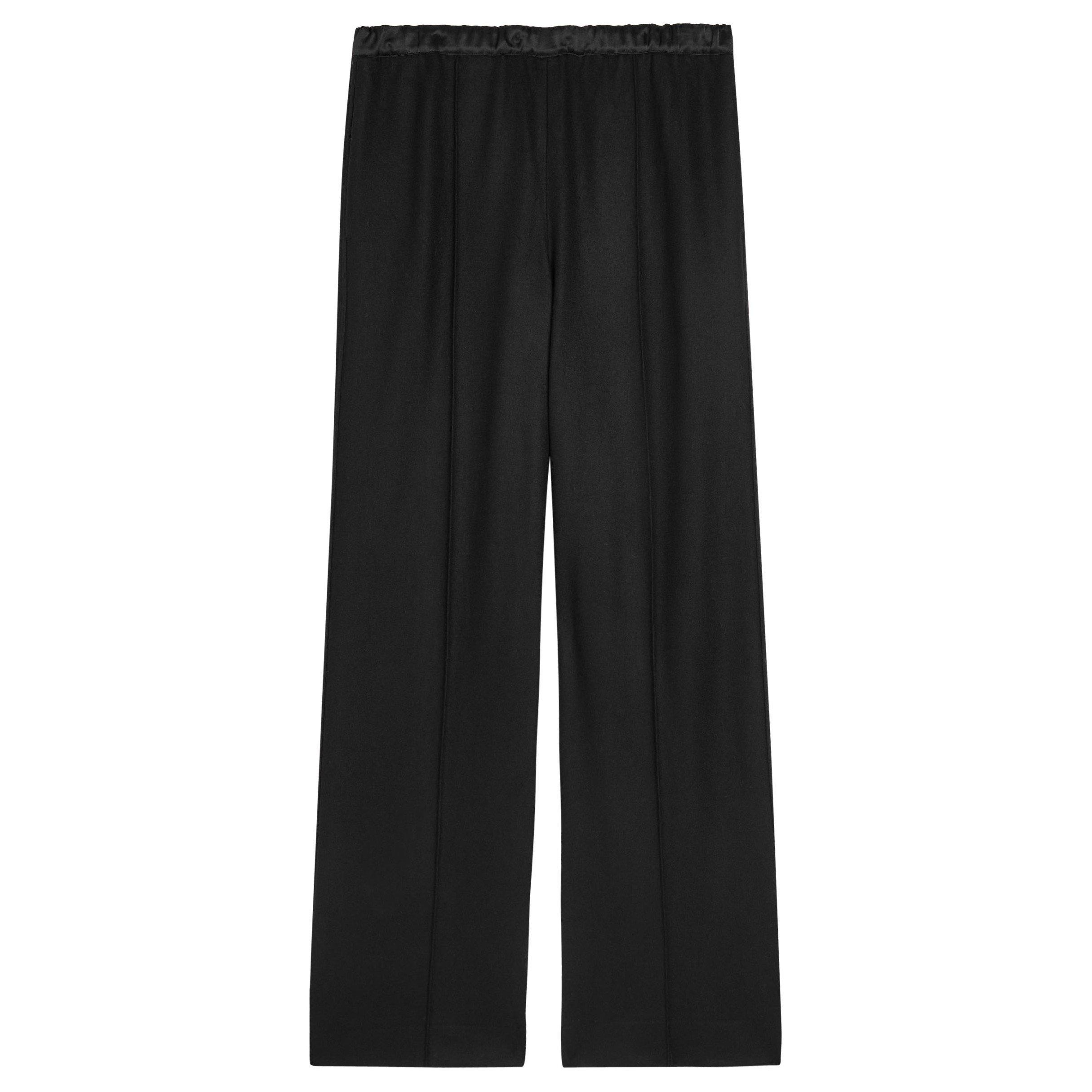 BLACK - Vince - TR MID RISE SATIN COMBO PULL O - 1