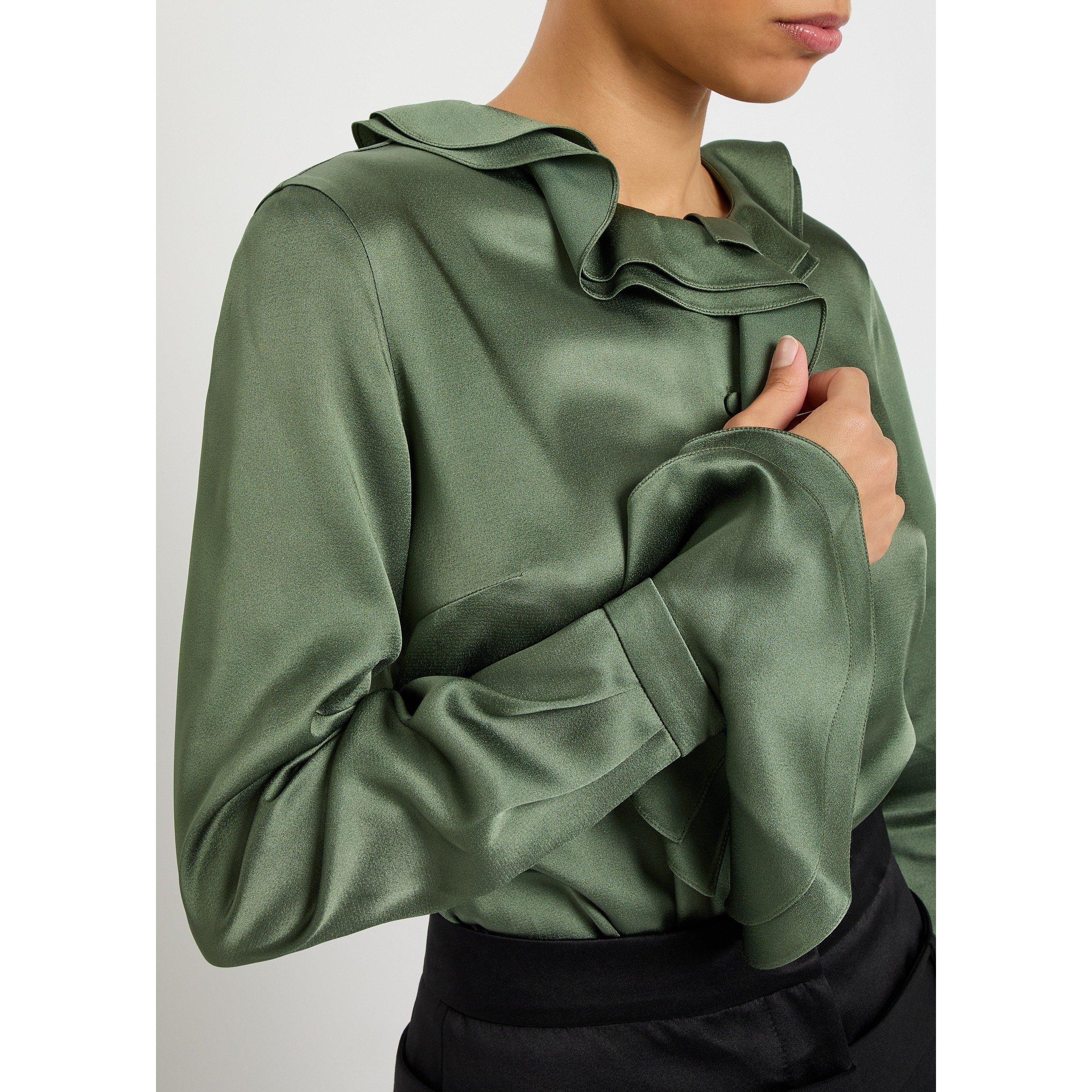 KHAKI - Erdem - LONG SLEEVE SHIRT - 3