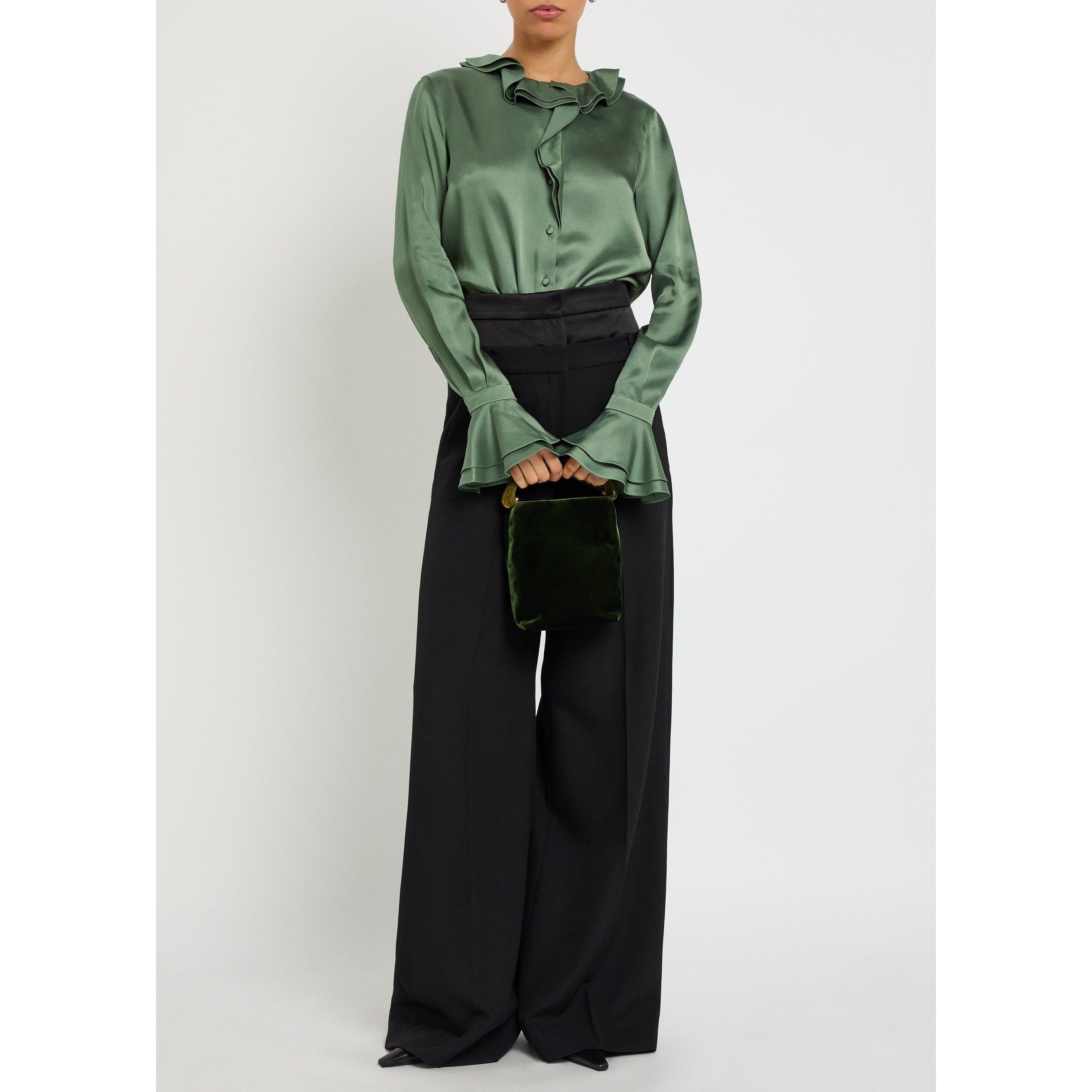 KHAKI - Erdem - LONG SLEEVE SHIRT - 4