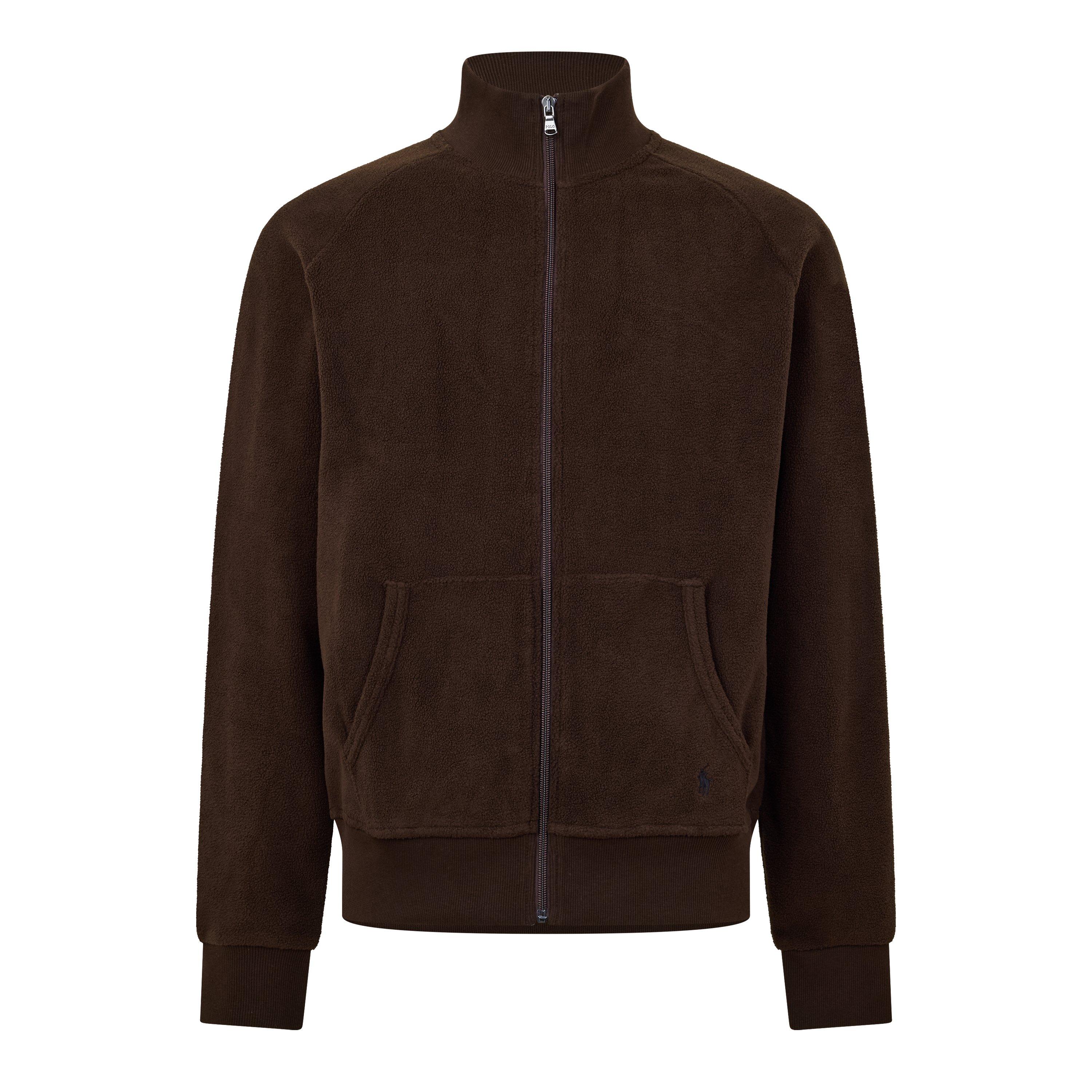 Polo Ralph Lauren Lounge Full-Zip Mock Neck Top