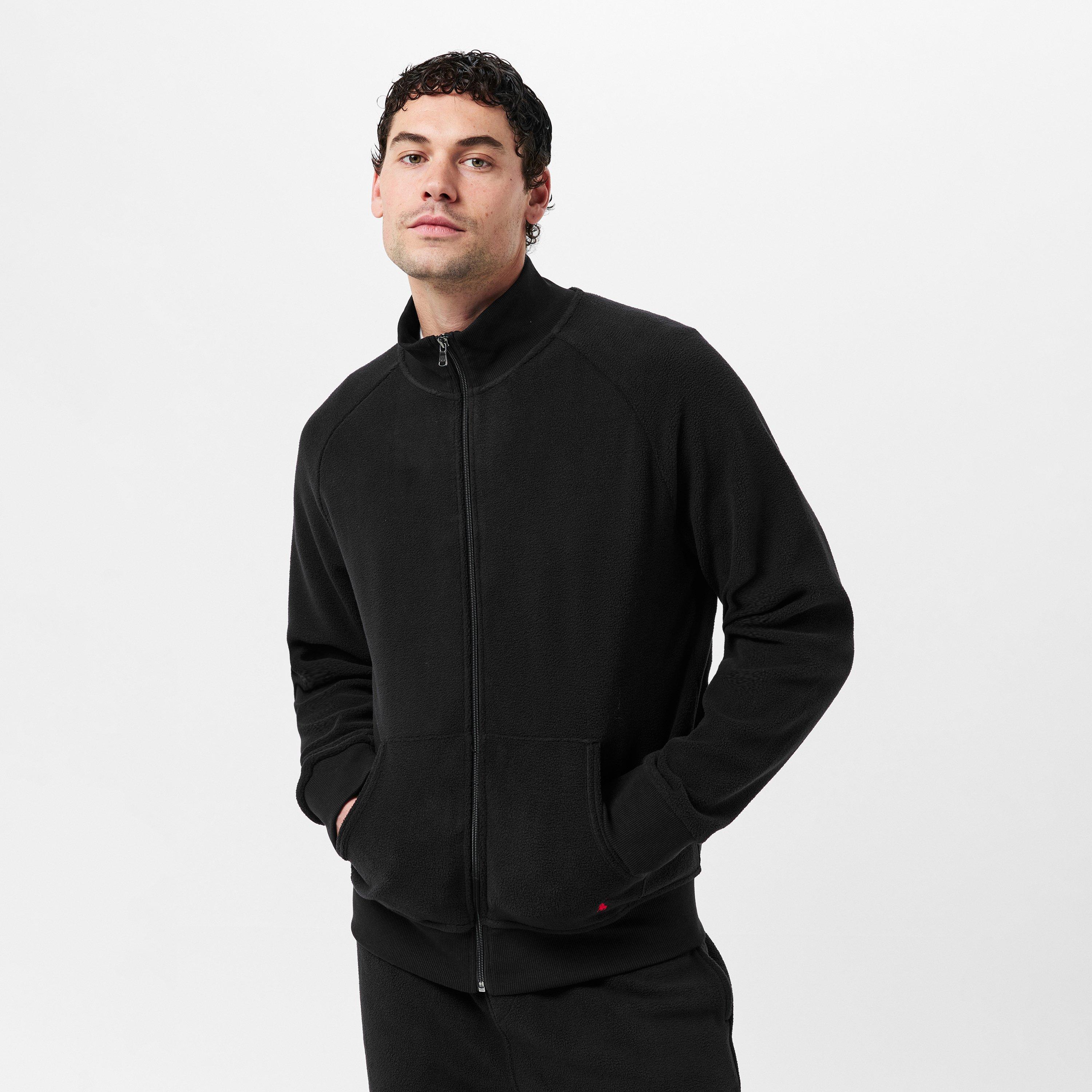 Polo Black - Polo Ralph Lauren - Lounge Full-Zip Mock Neck Top - 3