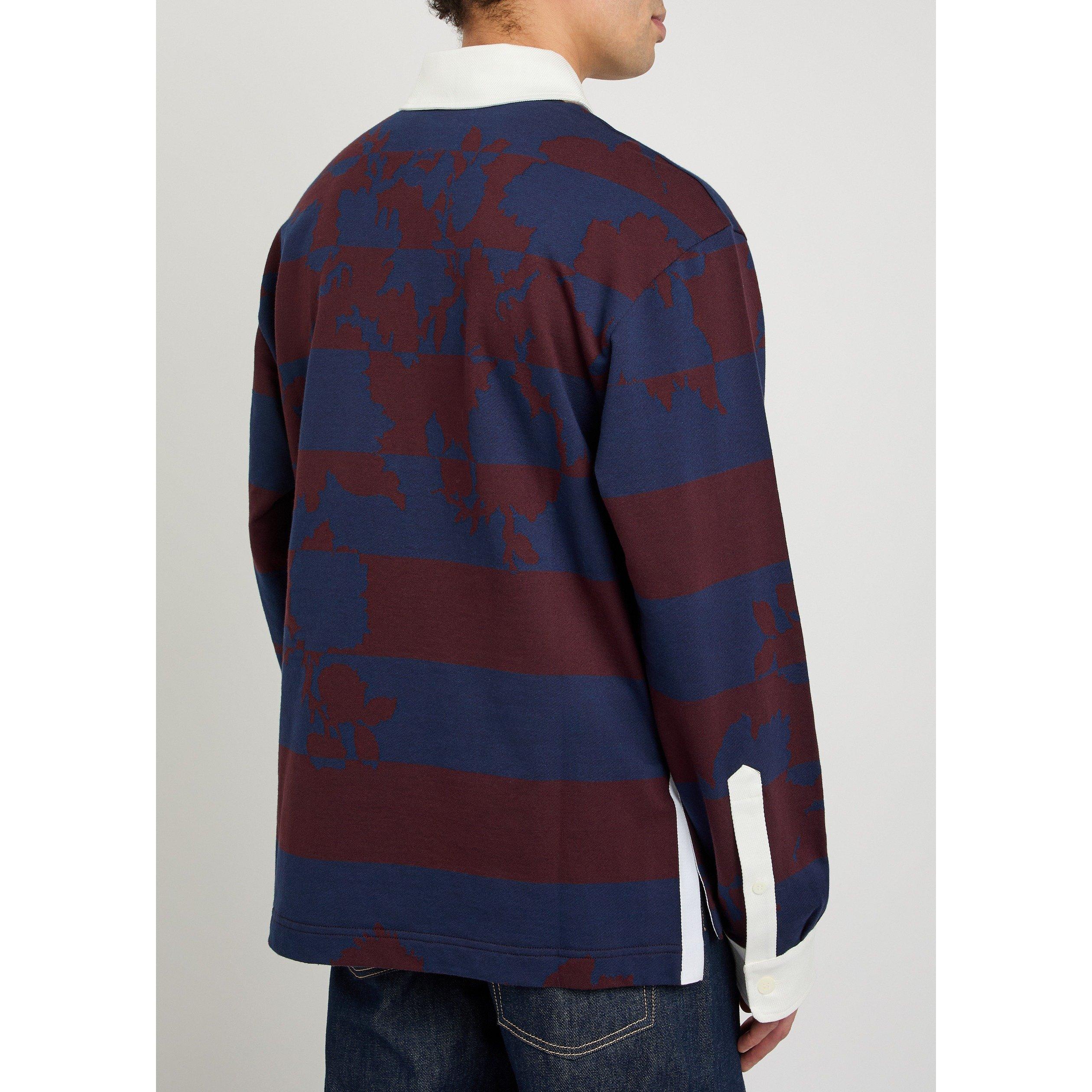 BURGUNDY - Dries Van Noten - DVN HUCHO LS POLO - 3