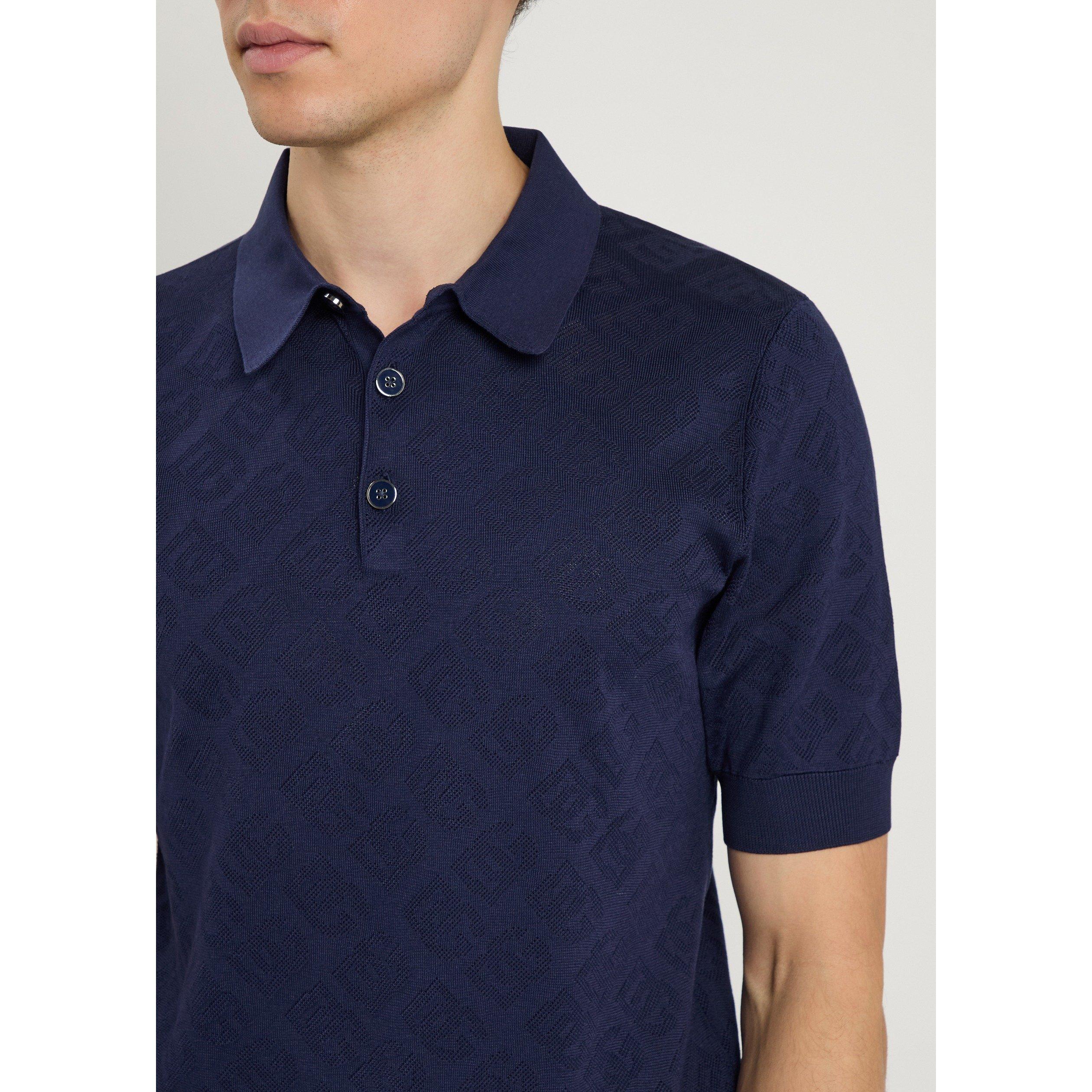BLUE - Dolce and Gabbana - DG POLO SHIRT - 4