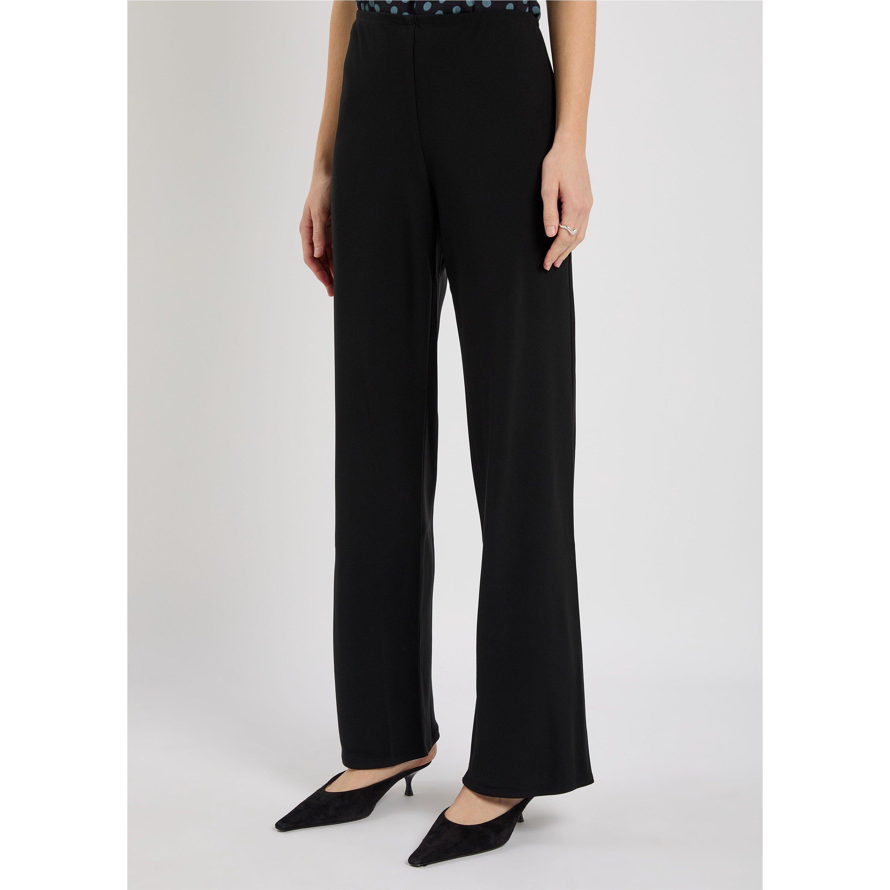 BLACK - Reformation - TR Gale Mid Rise Pant - 2