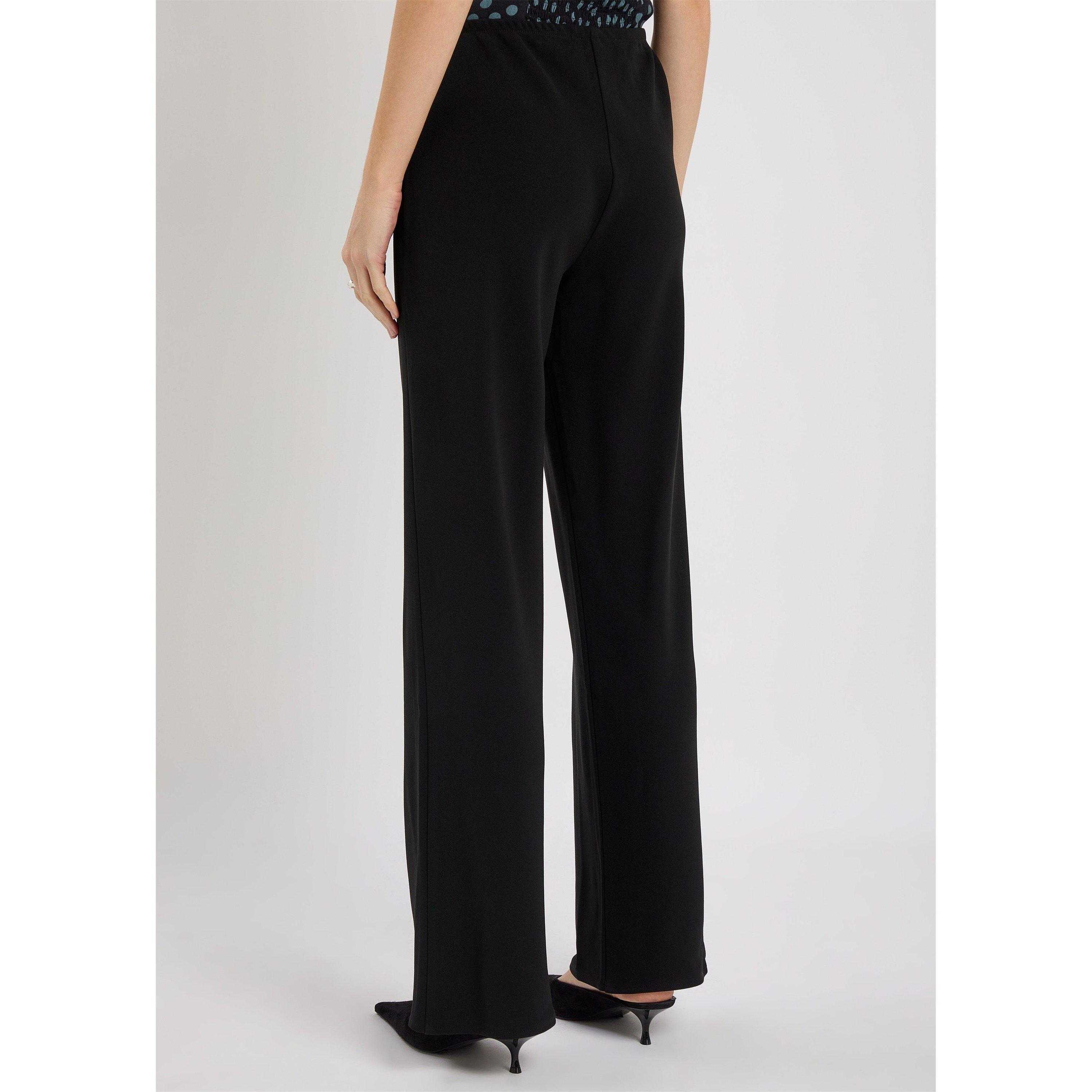 BLACK - Reformation - TR Gale Mid Rise Pant - 3