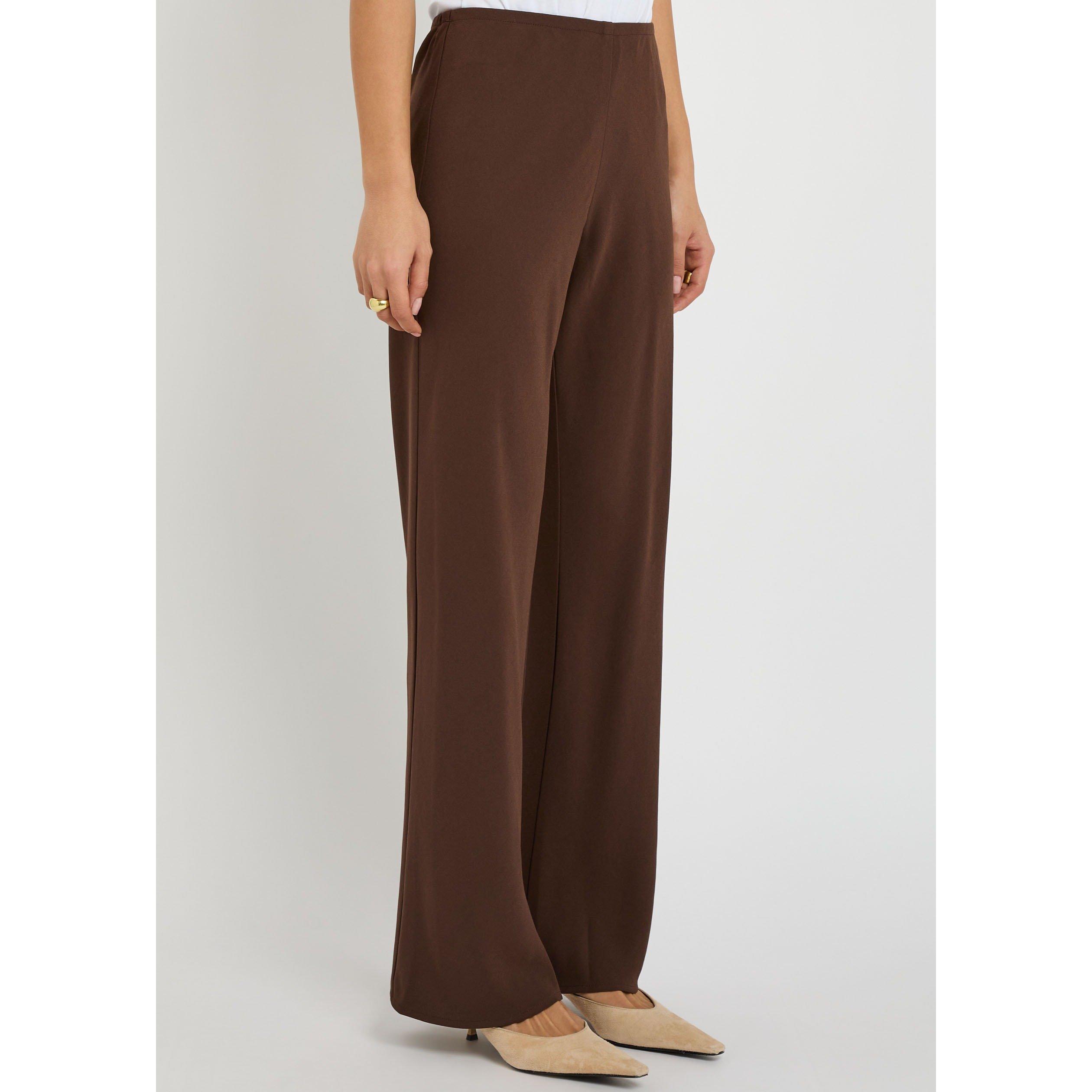 BROWN - Reformation - TR Gale Mid Rise Pant - 2