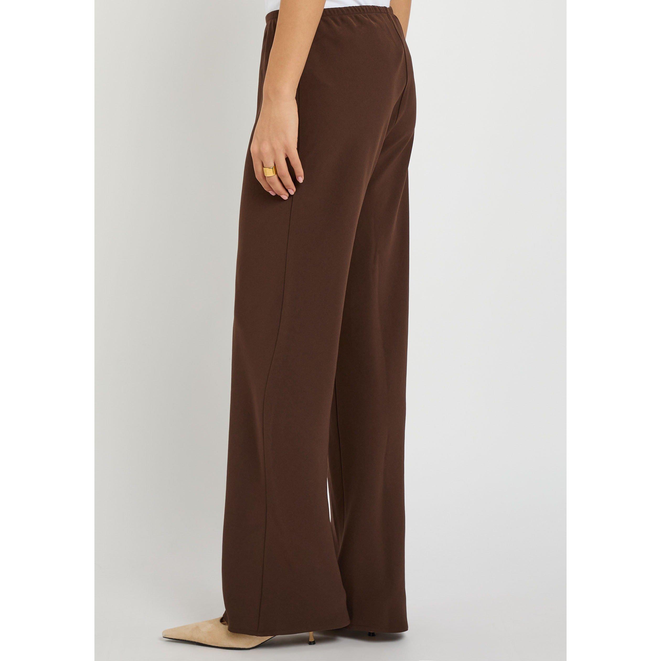 BROWN - Reformation - TR Gale Mid Rise Pant - 3