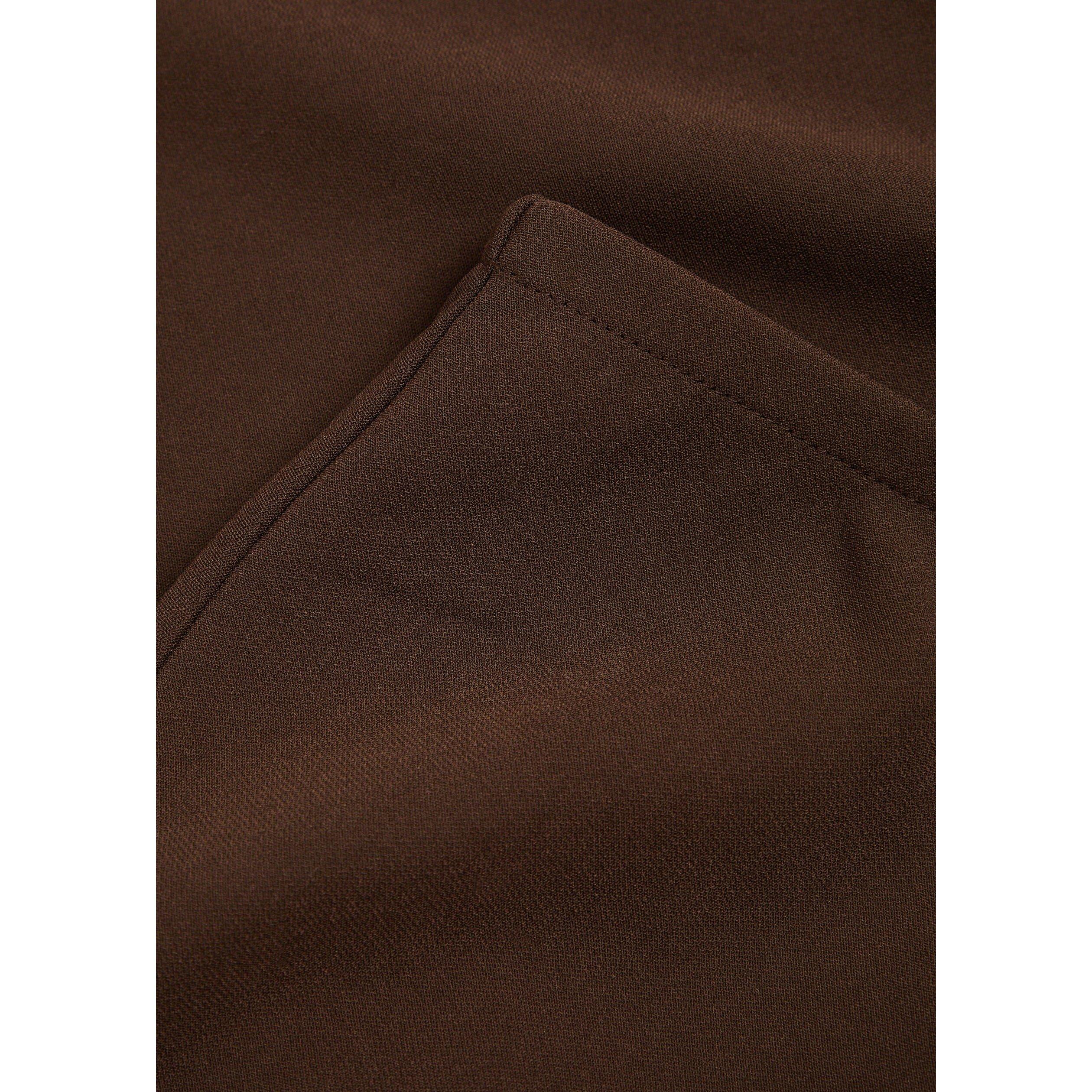 BROWN - Reformation - TR Gale Mid Rise Pant - 4