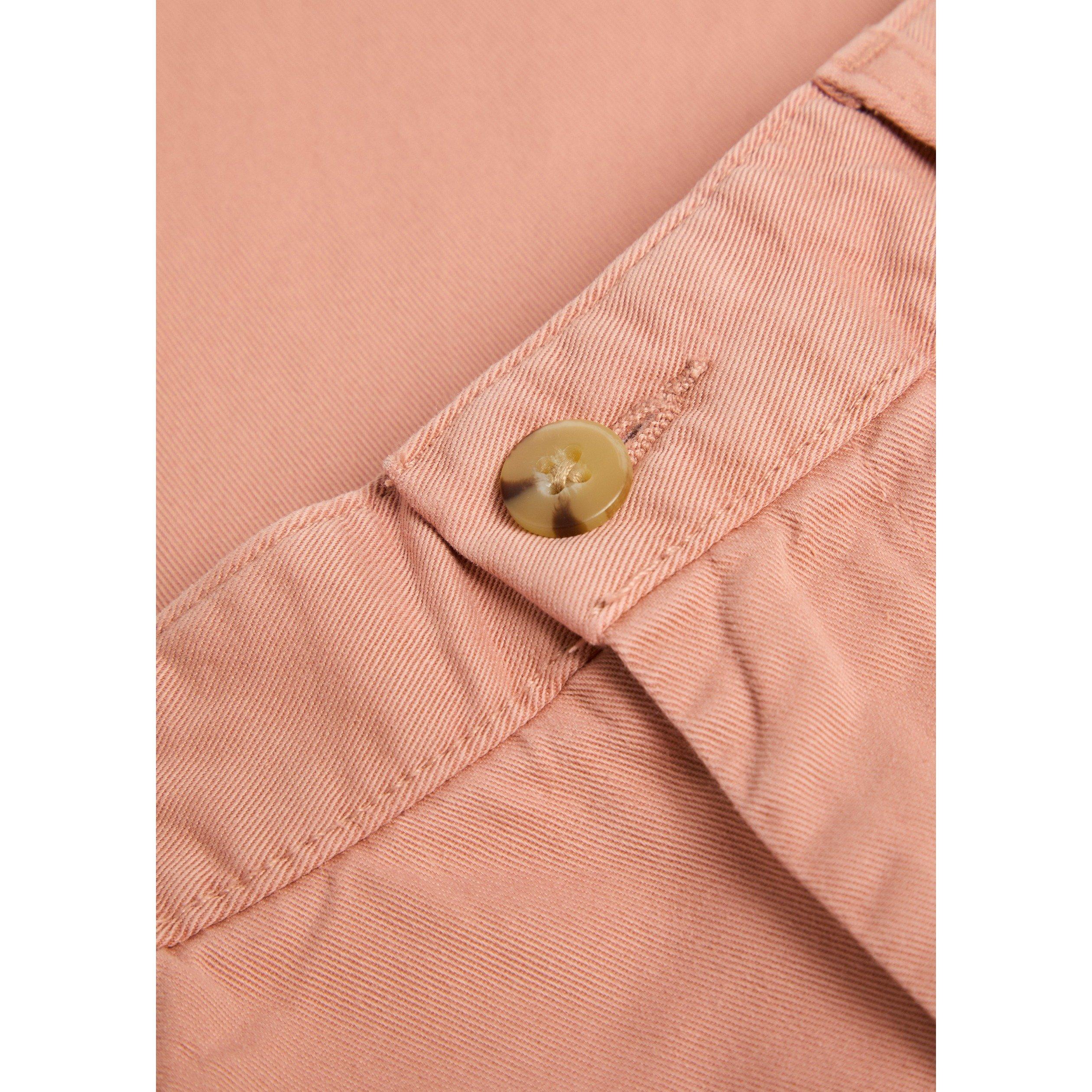 LIGHT PINK - Polo Ralph Lauren - Women's Cotton Relaxed-Fit Straight Trousers - 4