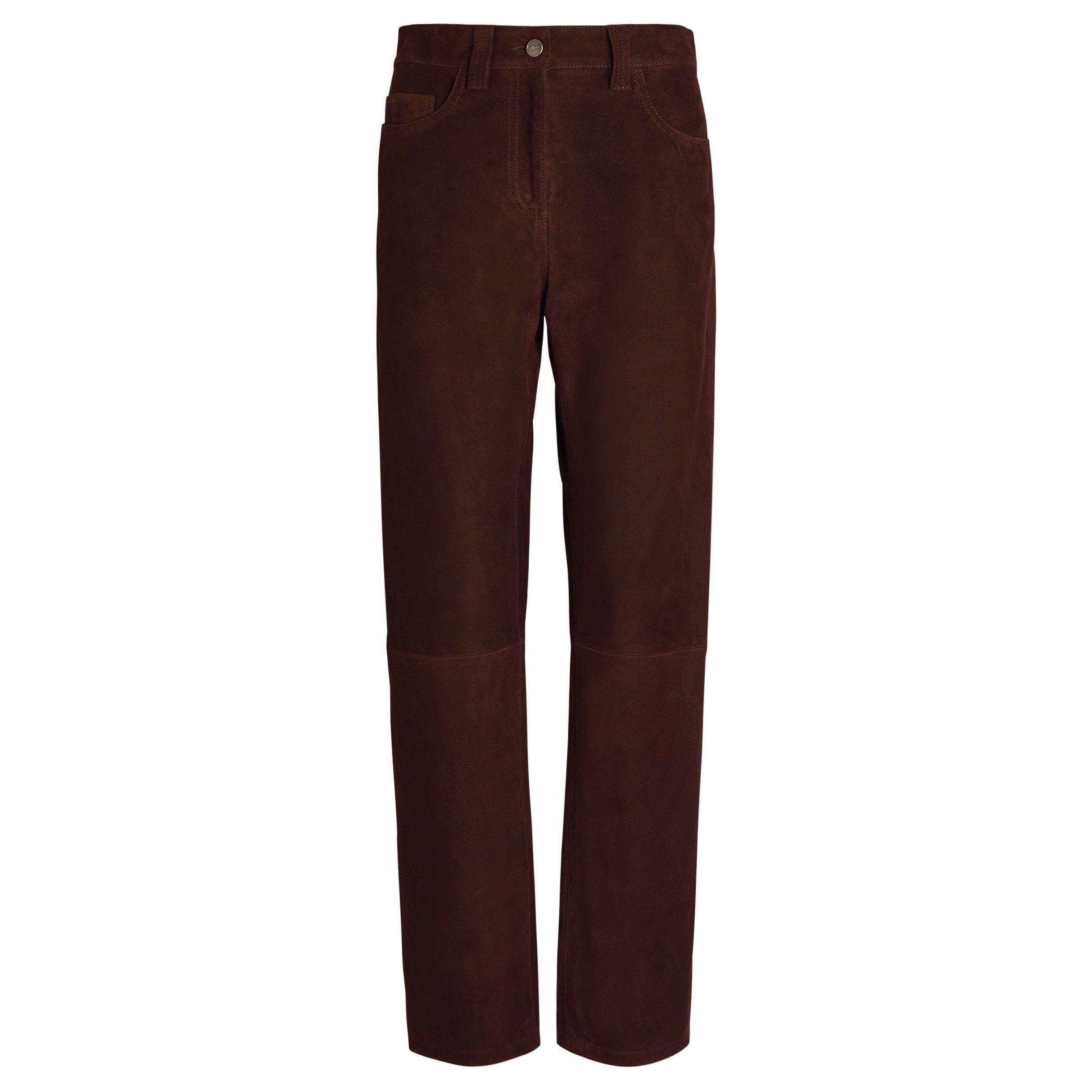 DARK BROWN - Khaite - CALLUM PANT