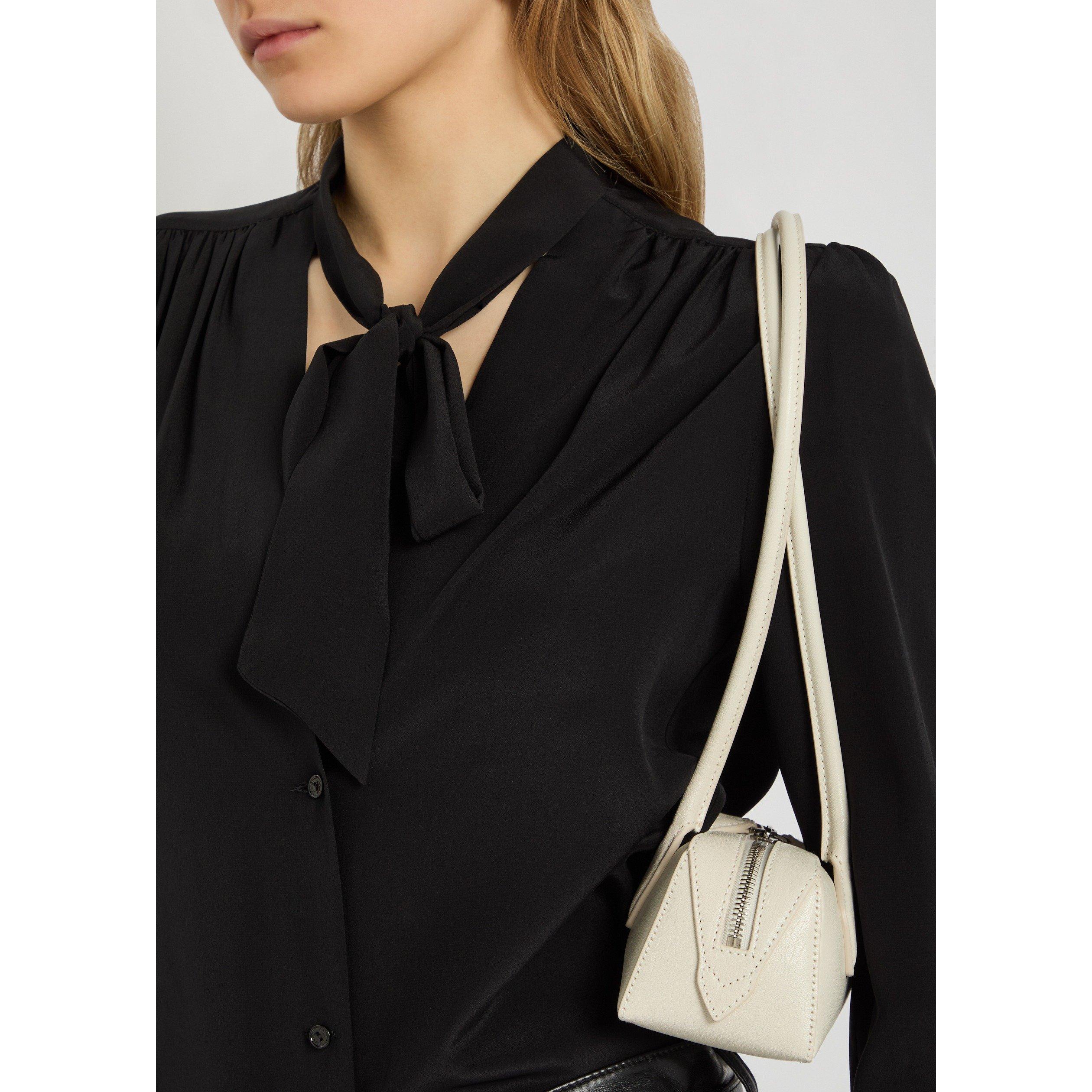 BLACK - Nili Lotan - COLT BLOUSE - 4