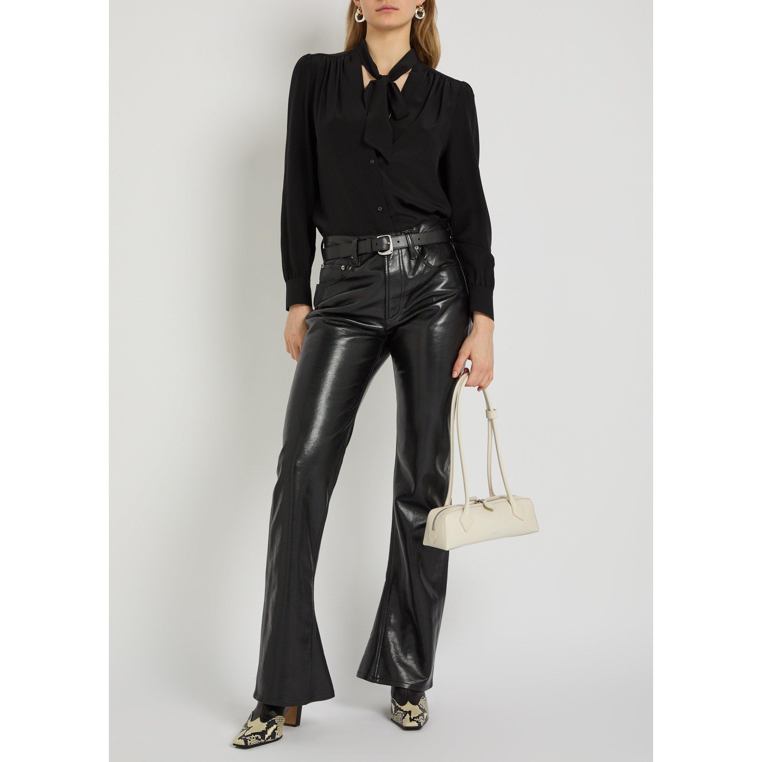BLACK - Nili Lotan - COLT BLOUSE - 5