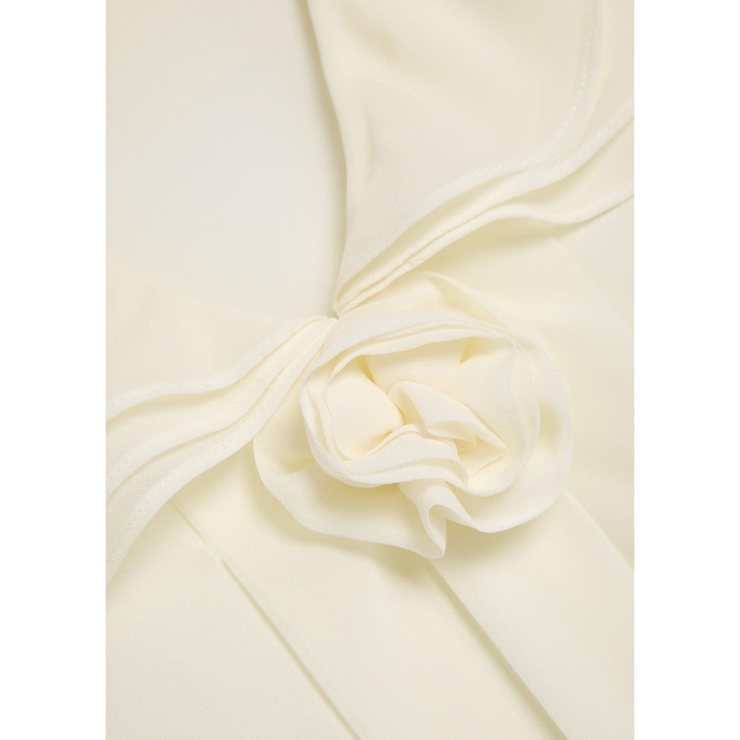 IVORY - RIXO - Women's Emelin Silk Long-Sleeve Blouse - 4