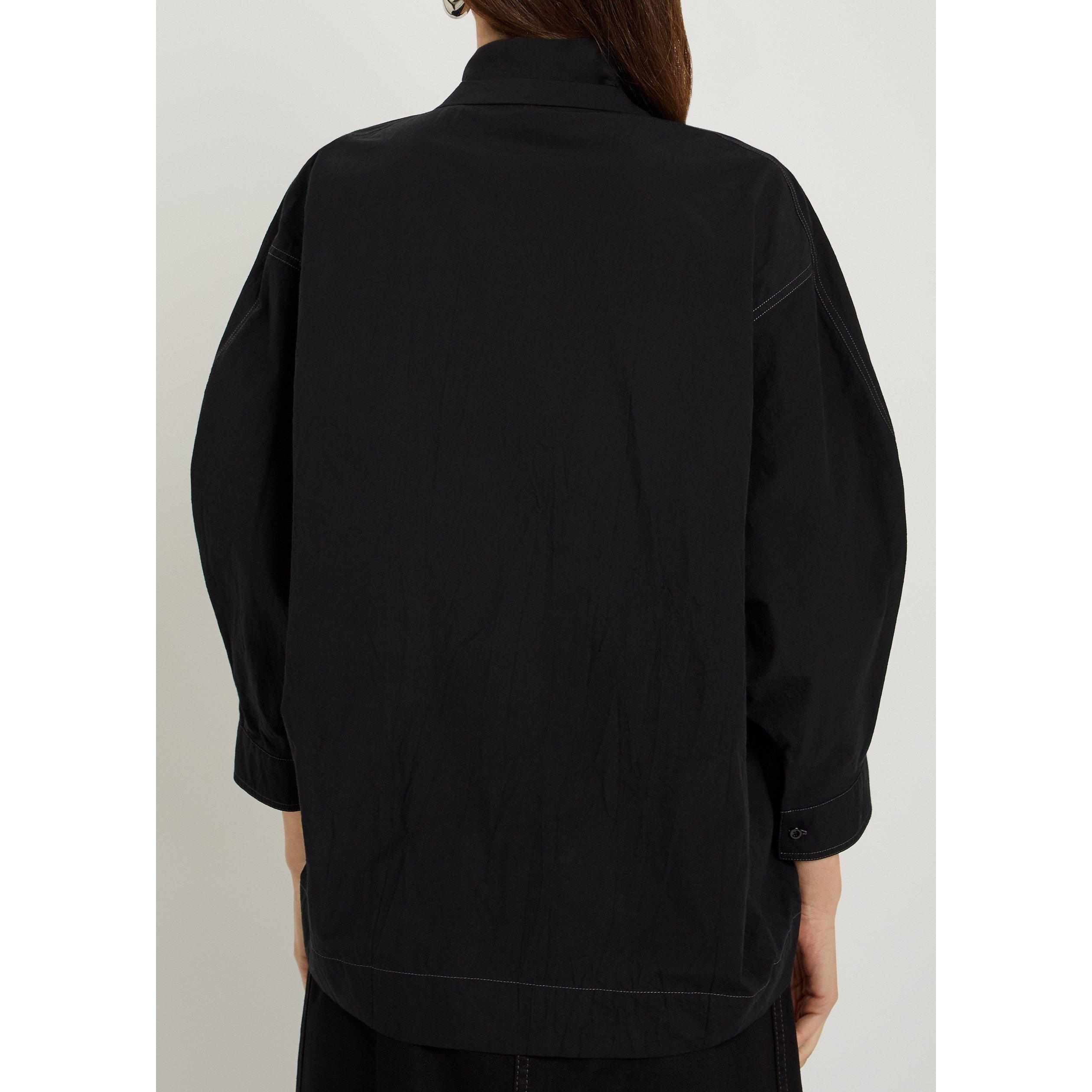 BLACK - Lemaire - BLOUSE WITH SCARF - 3