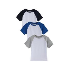 Studio Studio Younger Boys 3 Pack Ragalan Tshirts