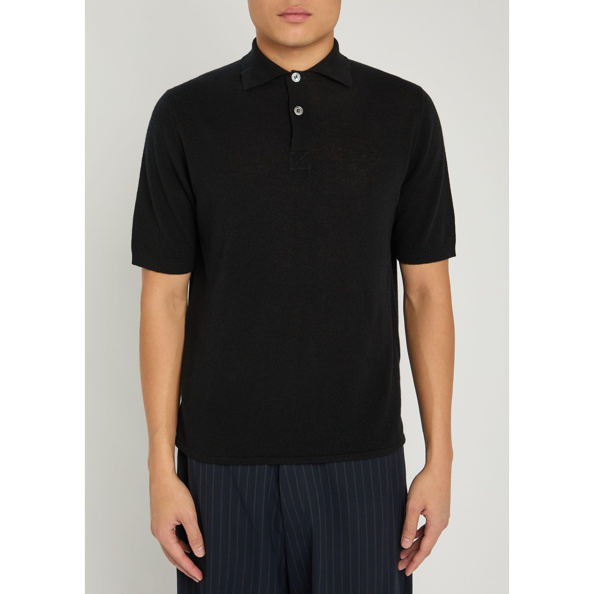BLACK - Begg Scotland - BXC KNIT RUGBY POLO SS - 2