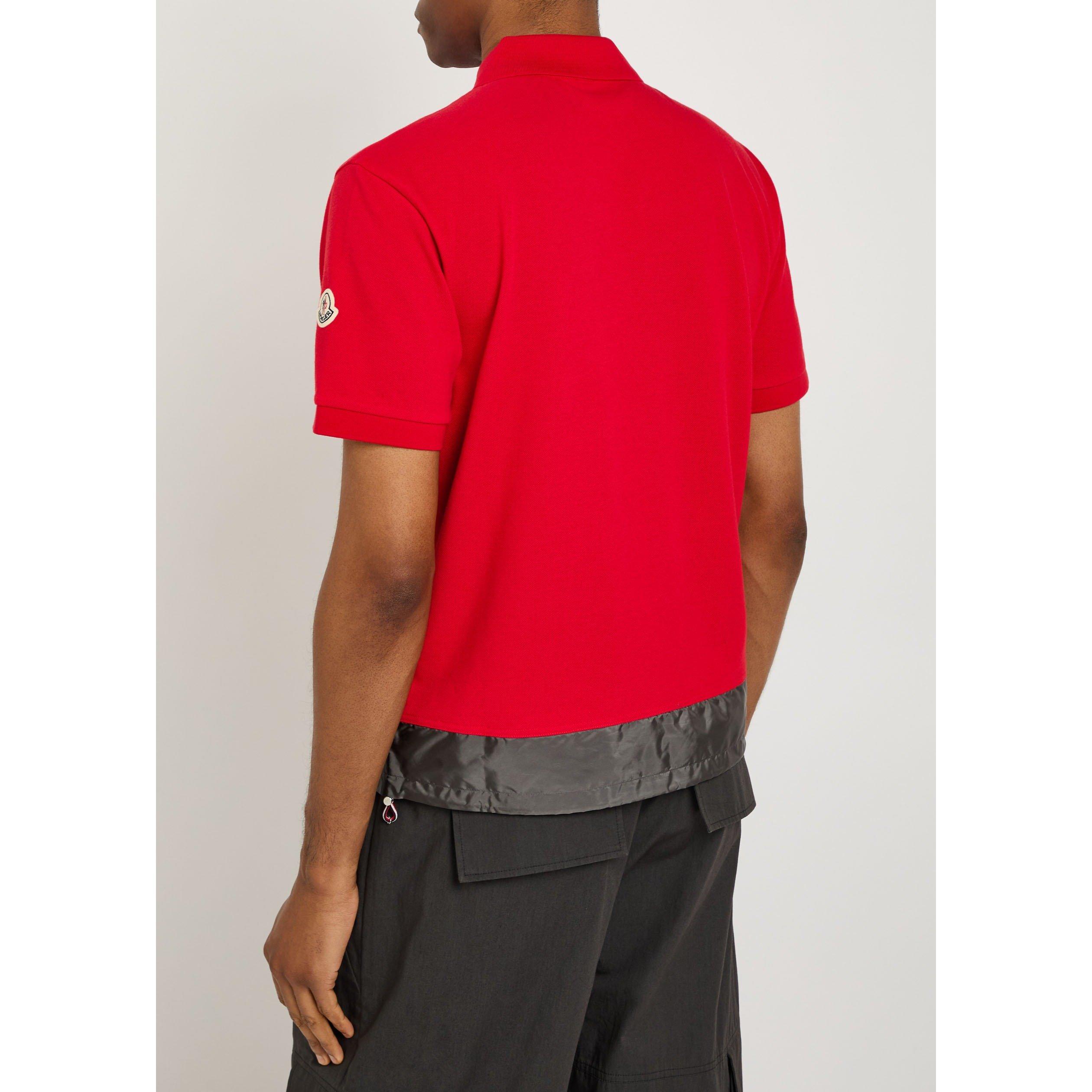 RED - Moncler - MON ZIP POLO SS KL - 3