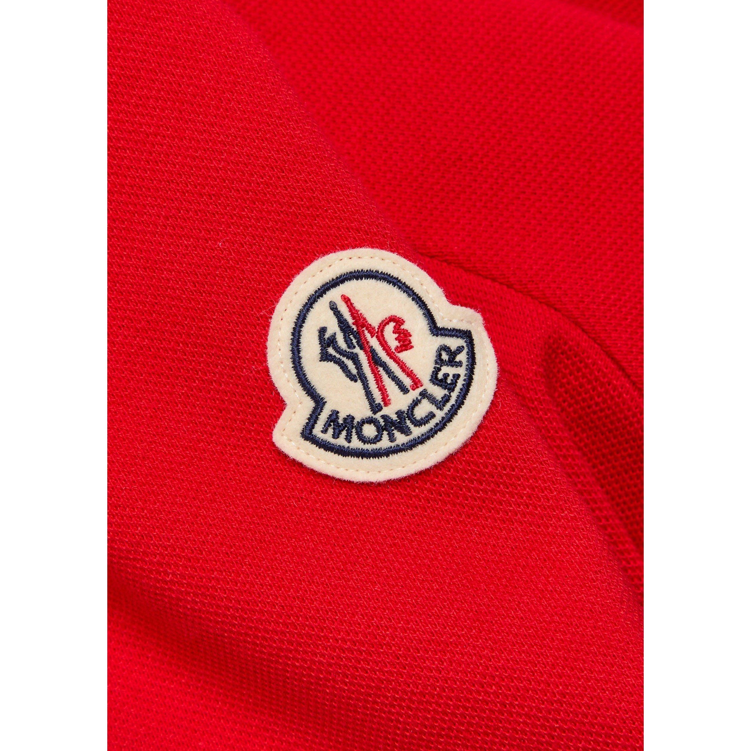 RED - Moncler - MON ZIP POLO SS KL - 4