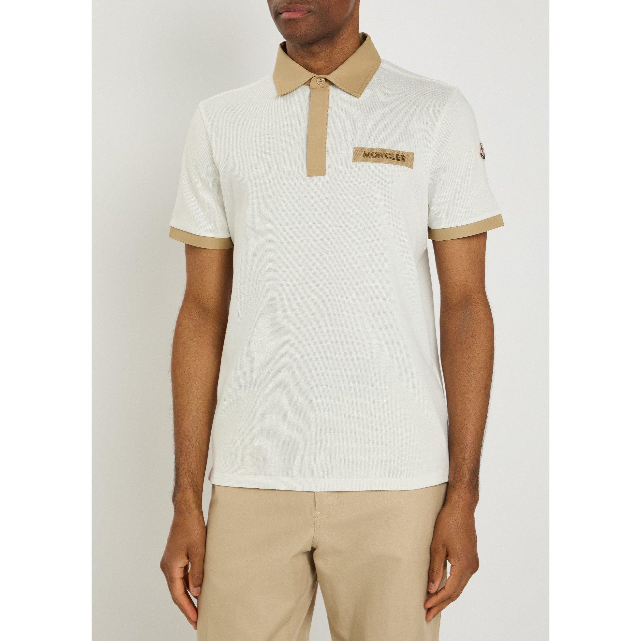 WHITE - Moncler - MON SML CHEST LOGO POLO SS - 2