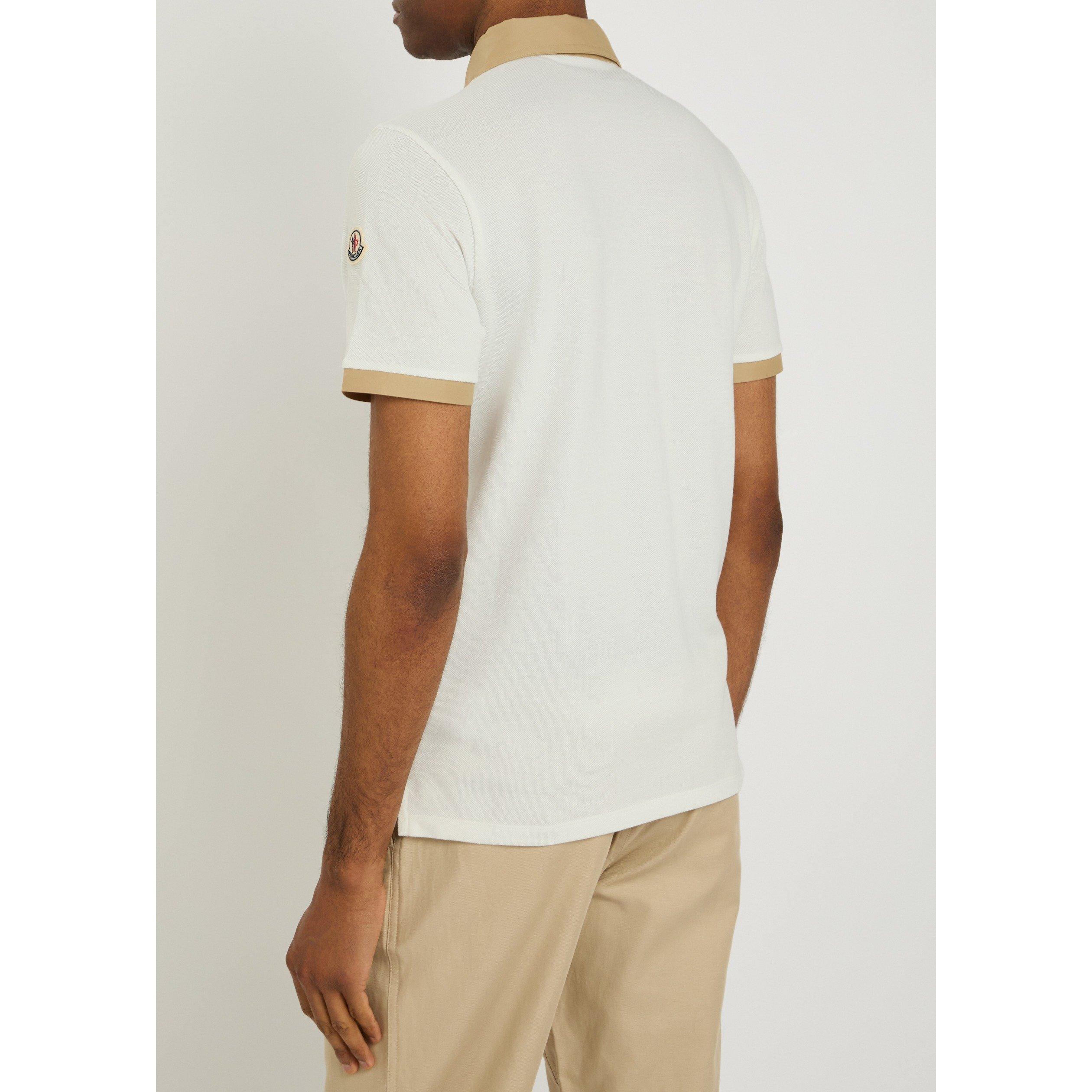 WHITE - Moncler - MON SML CHEST LOGO POLO SS - 3