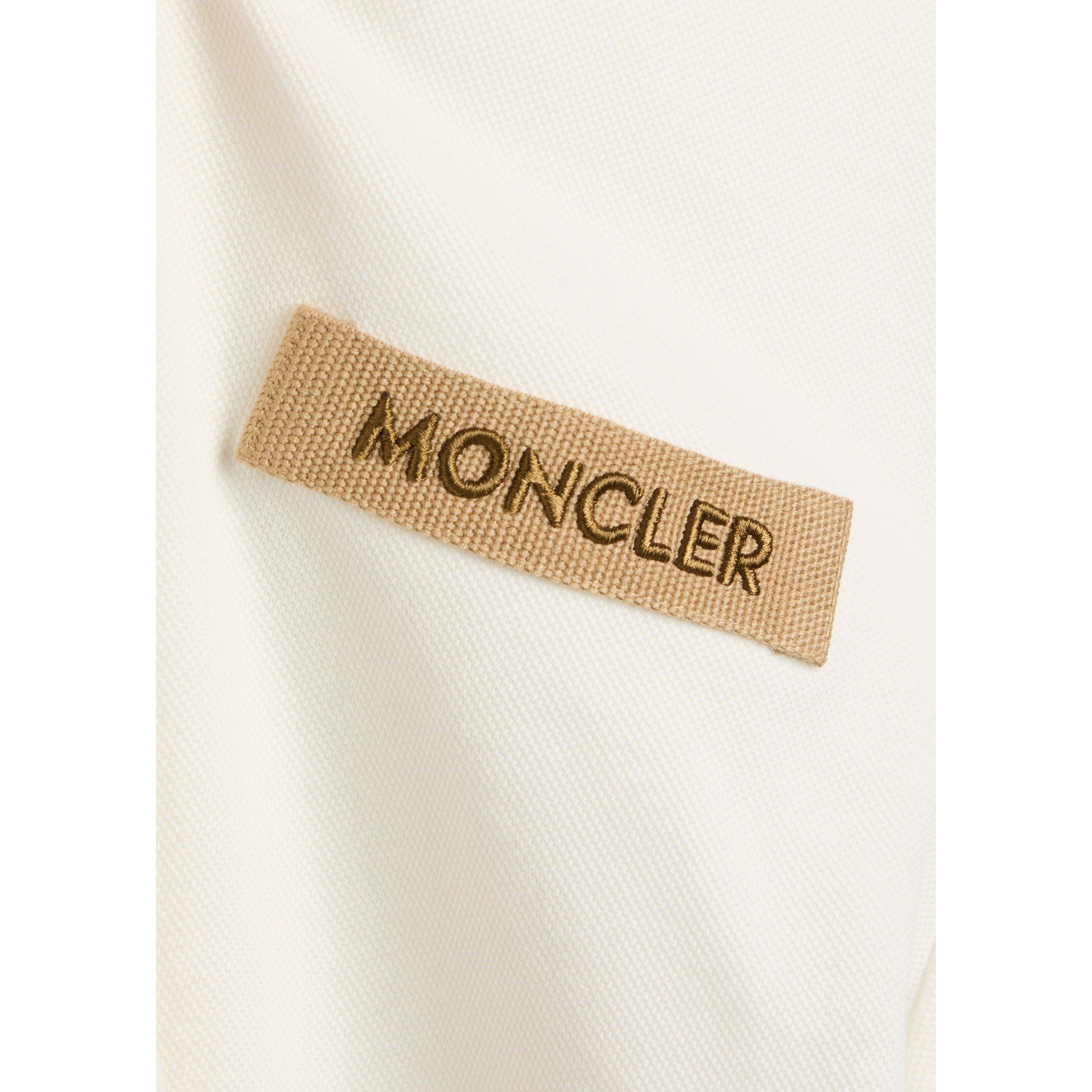 WHITE - Moncler - MON SML CHEST LOGO POLO SS - 4