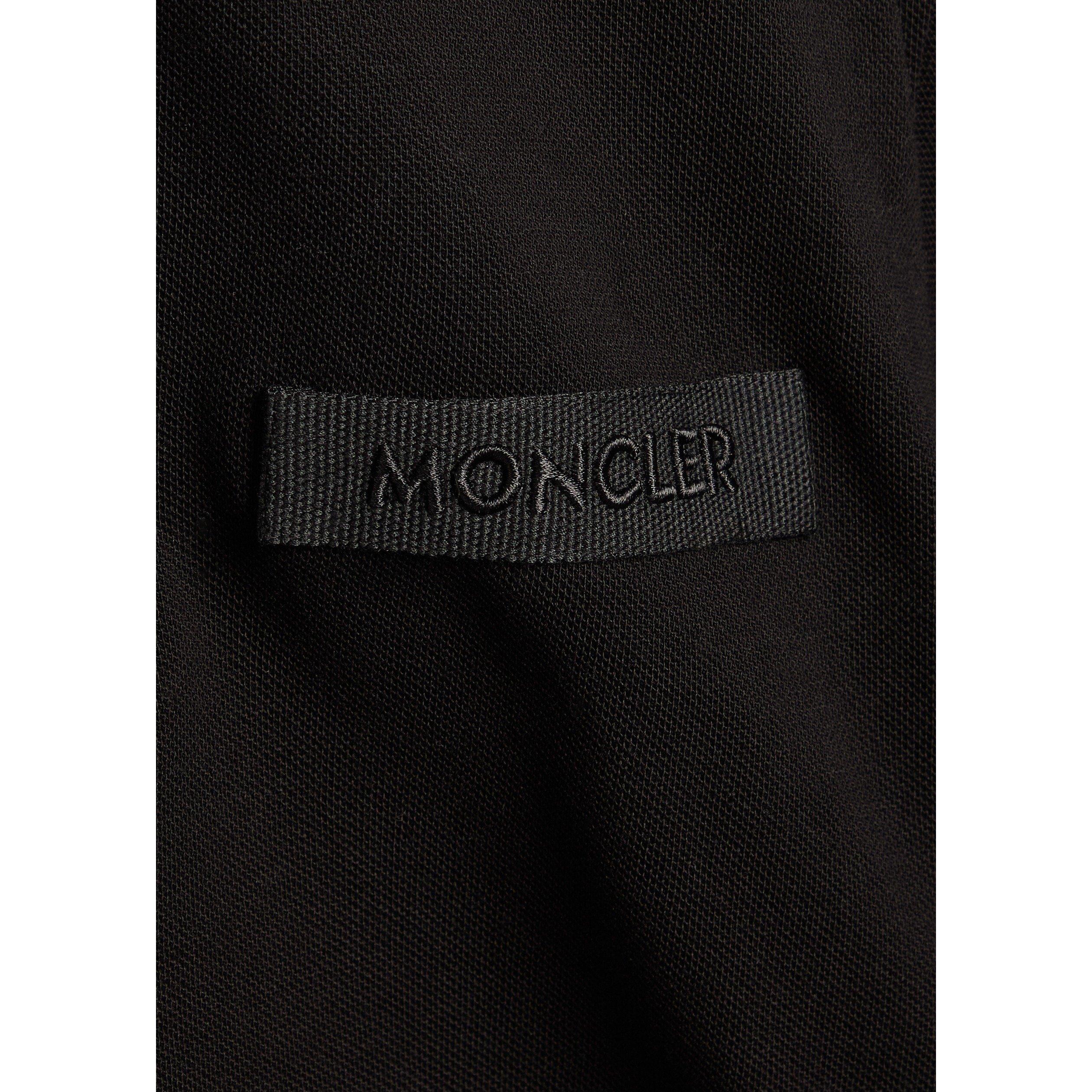 BLACK - Moncler - MON SML CHEST LOGO POLO SS - 4