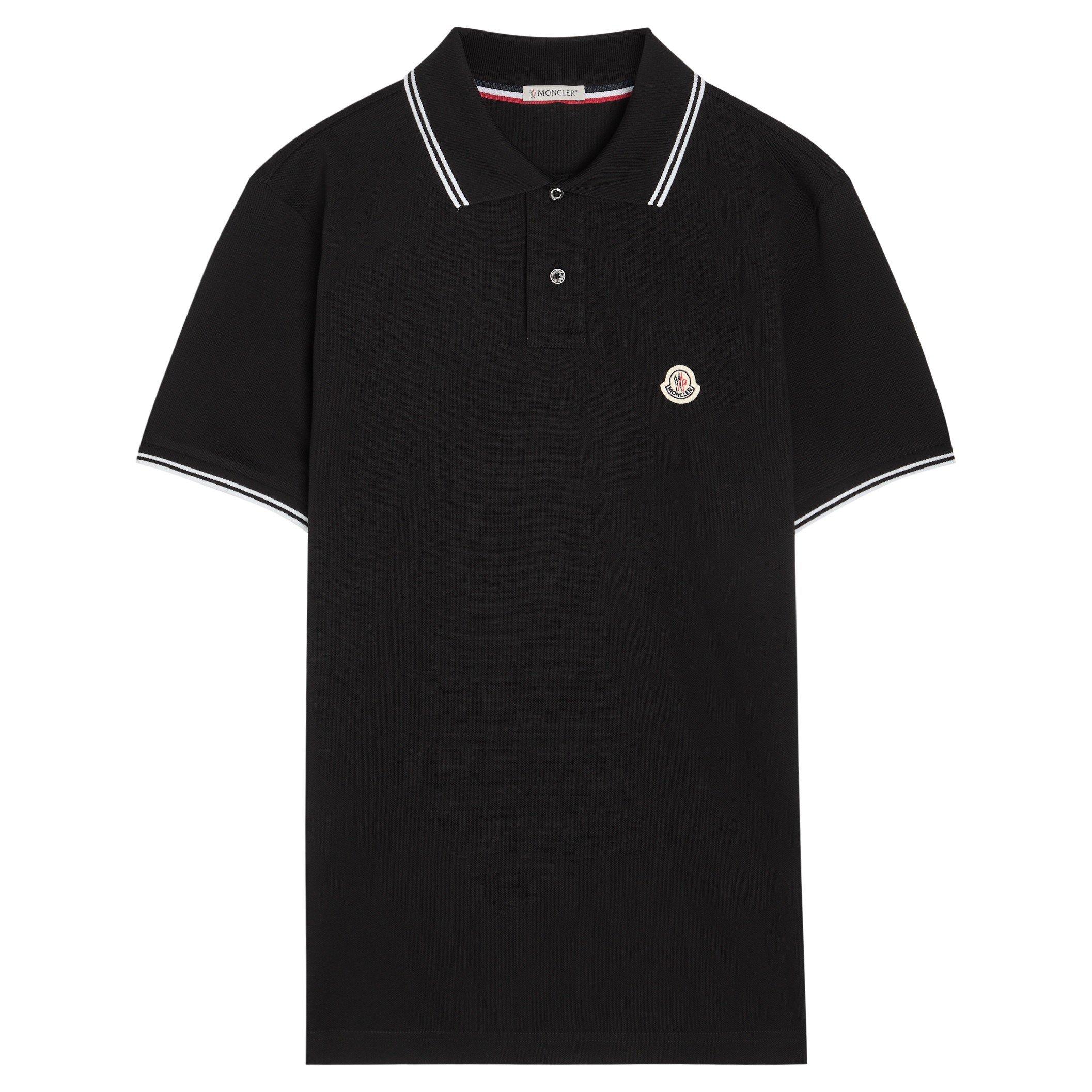 BLACK - Moncler - MON TPPD POLO SS