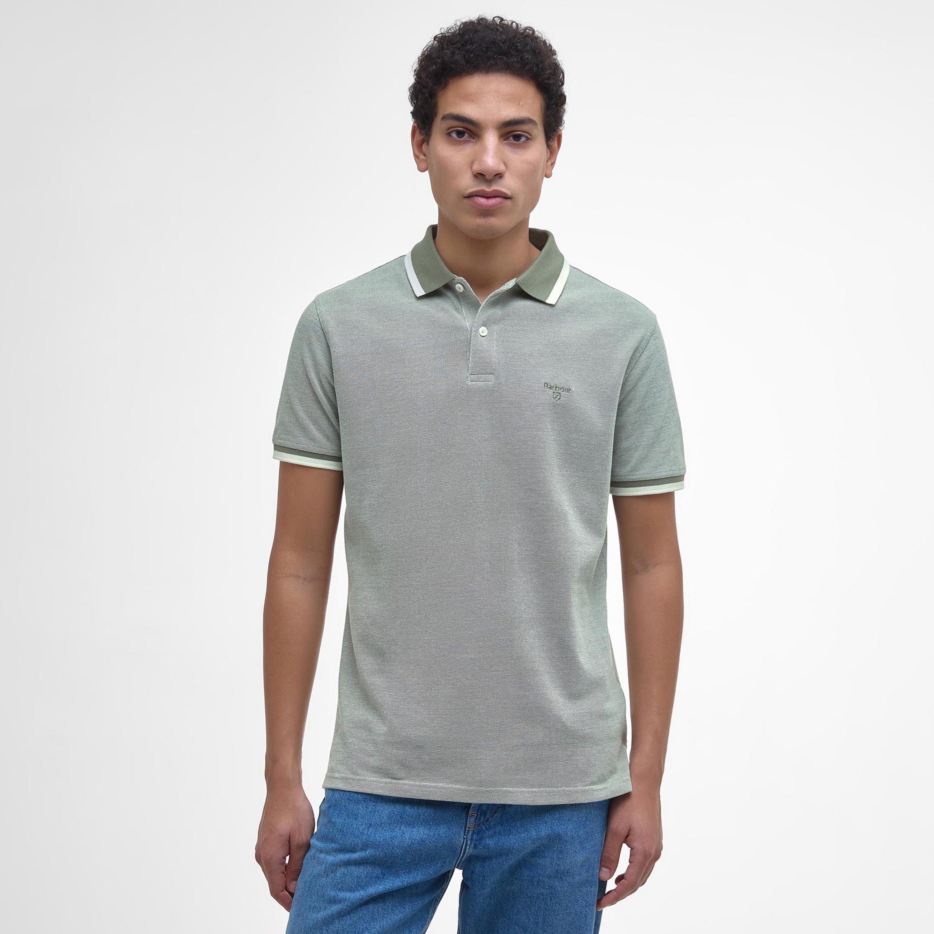 Light Moss - Barbour - Barnard Polo Shirt - 2