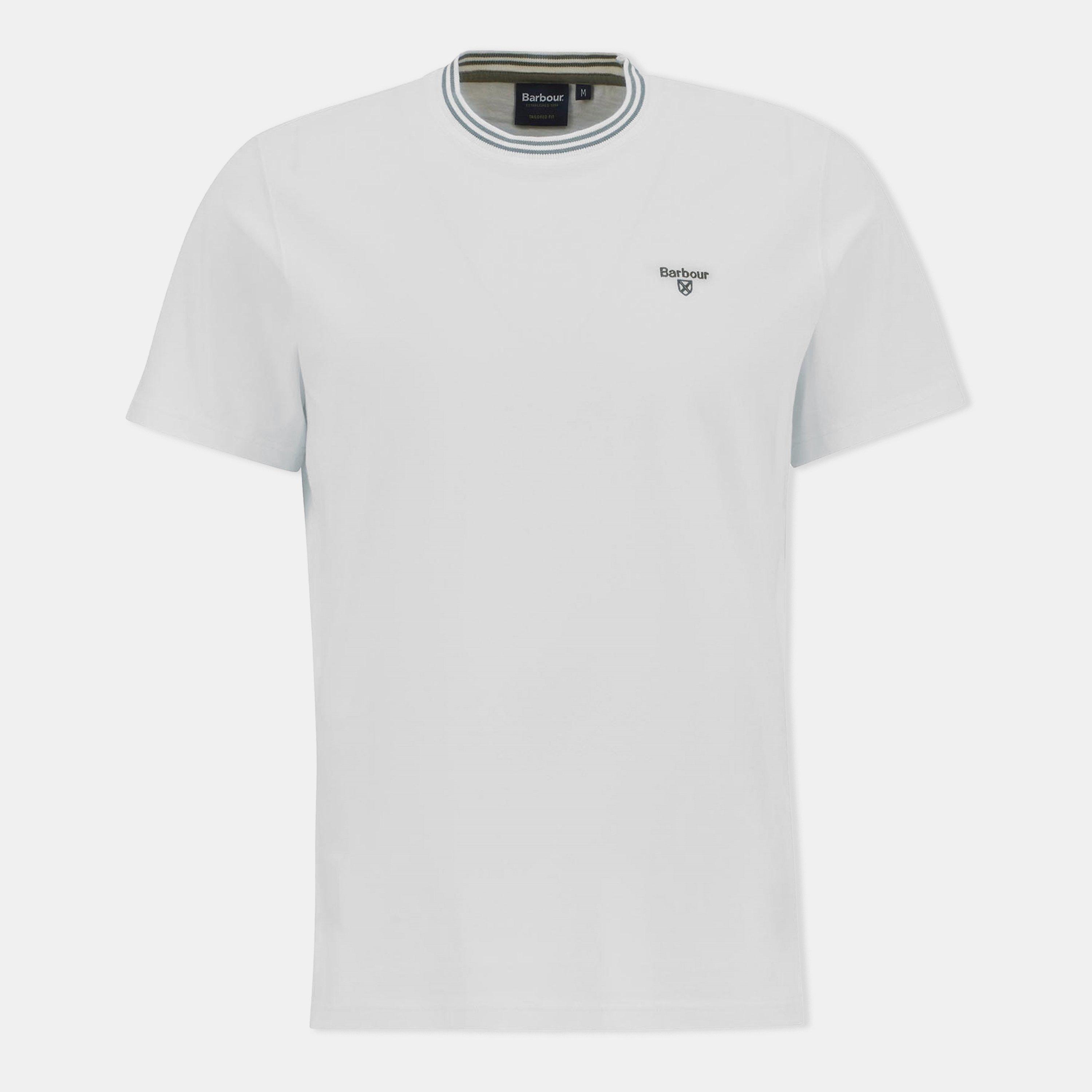 Barbour Men's Austwick T-Shirt - Whisper White - S