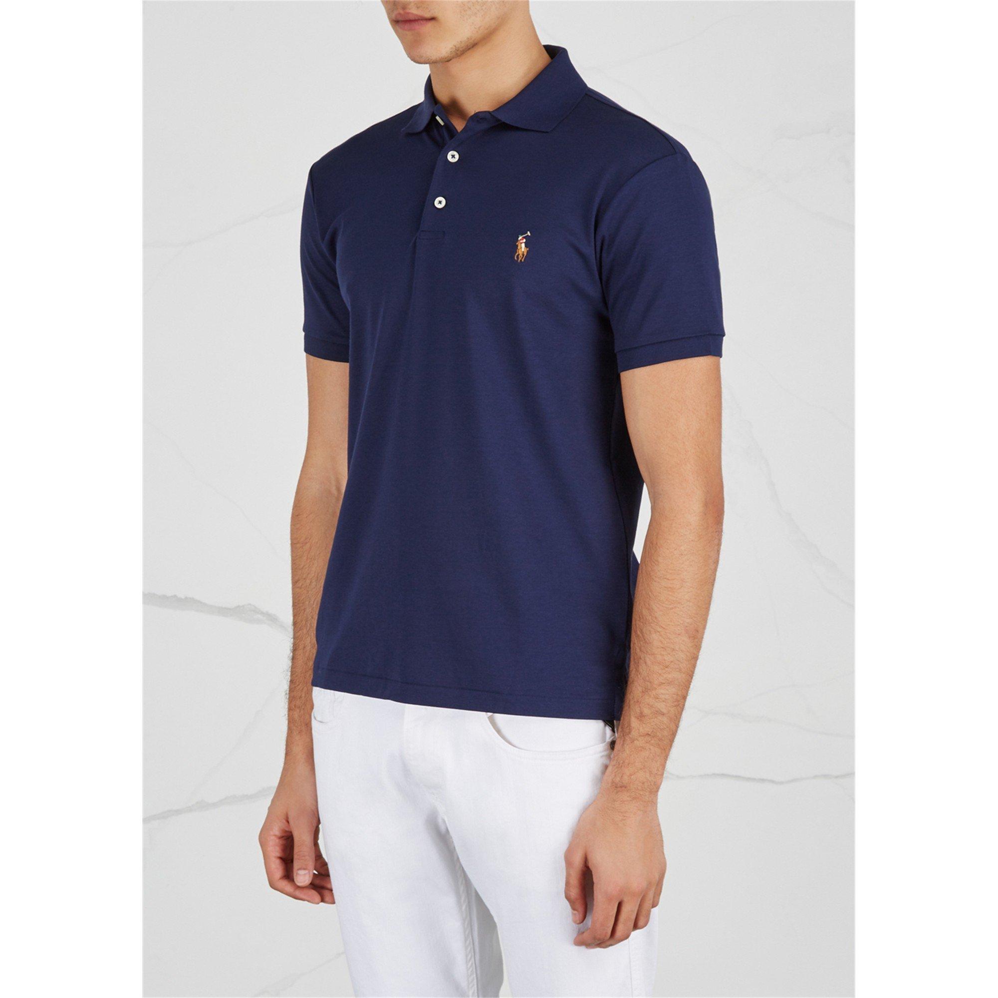 NAVY - Polo Ralph Lauren - PRL PIMA SOFT TOUCH SS POLO - 2
