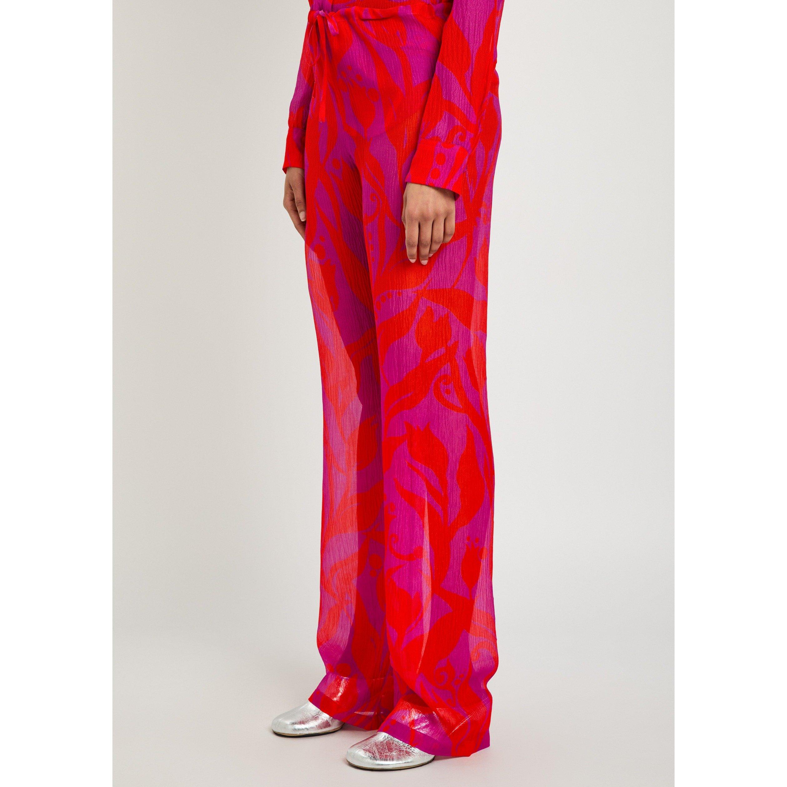 FUCHSIA - Dries Van Noten - 03285-PACHAS 3036 W.W.PANTS - 2