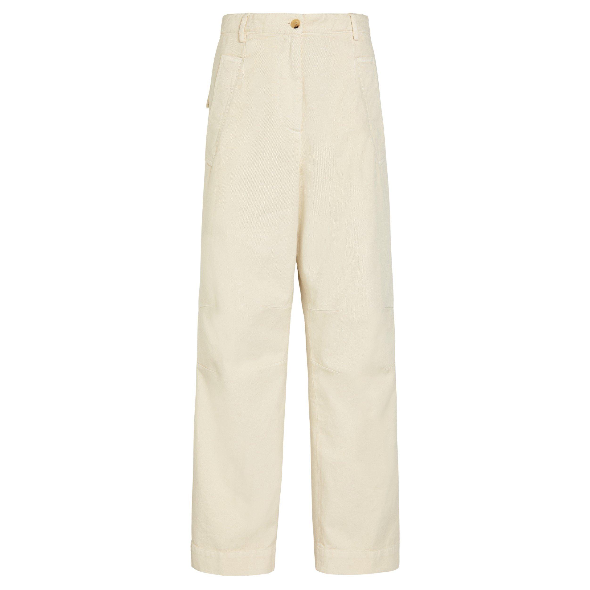 ECRU - Dries Van Noten - 03260-PINCKS GD 3300 W.W.PANTS - 1