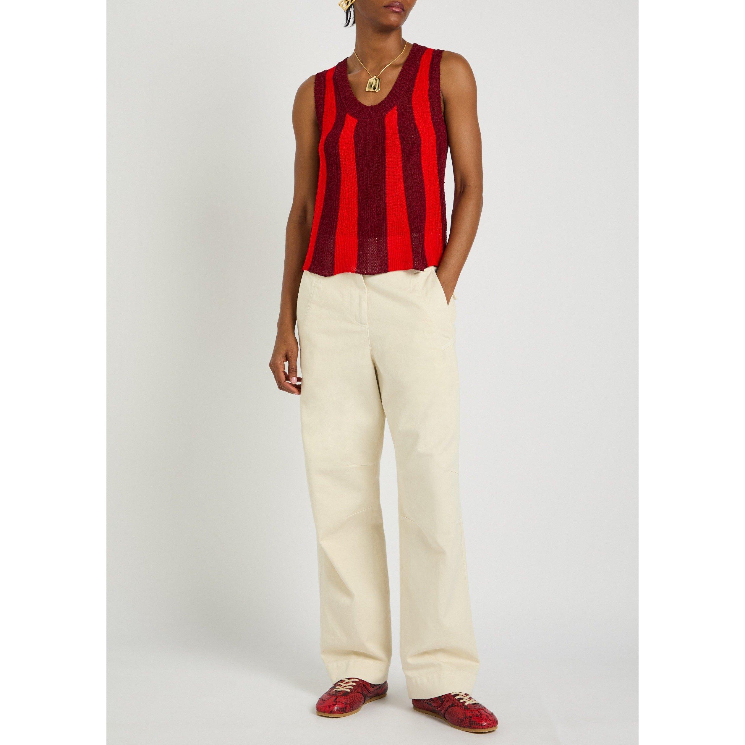 ECRU - Dries Van Noten - 03260-PINCKS GD 3300 W.W.PANTS - 5