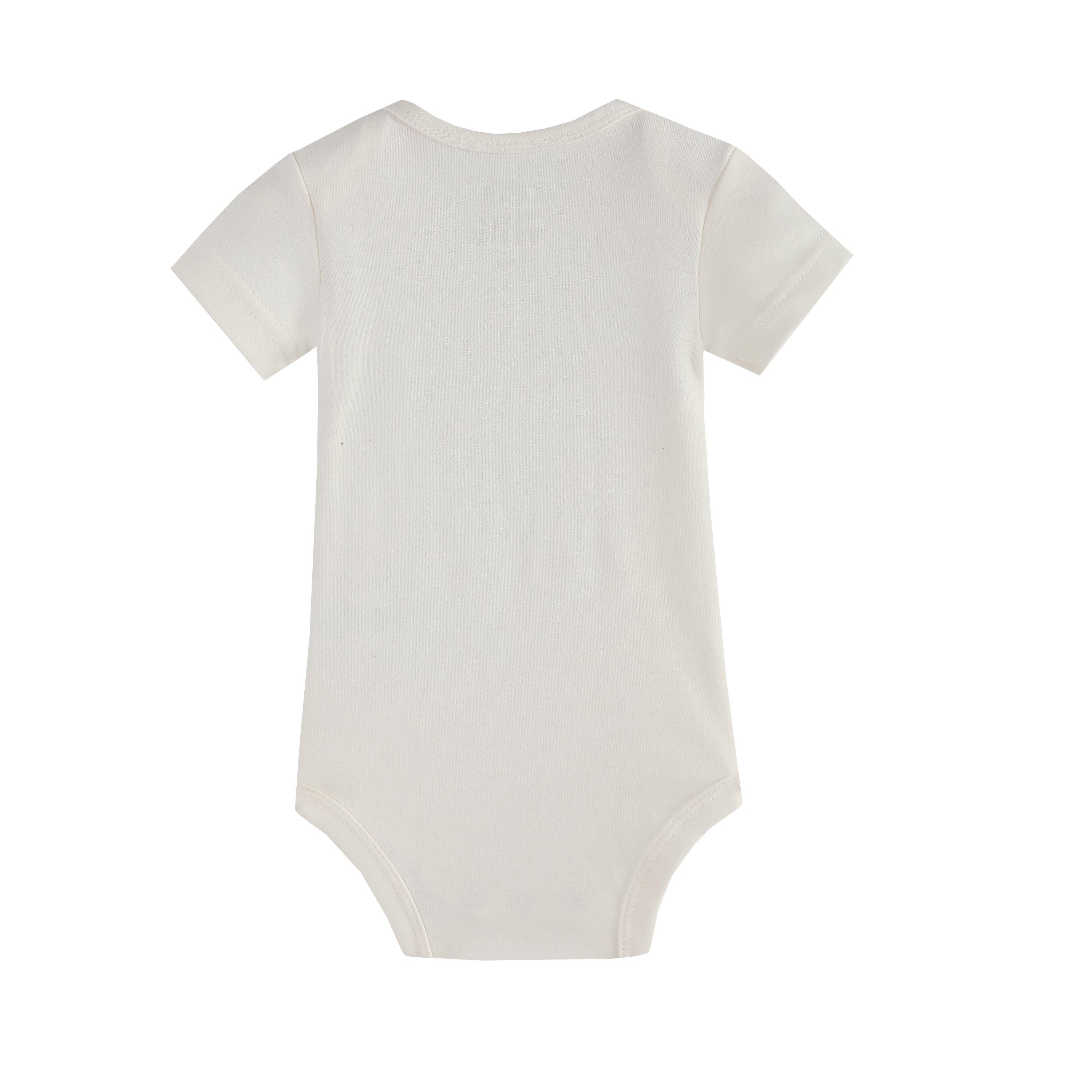 BEIGE - Hello World - Kids' Studio Baby Bodysuit and Comforter Clothing Set - 5