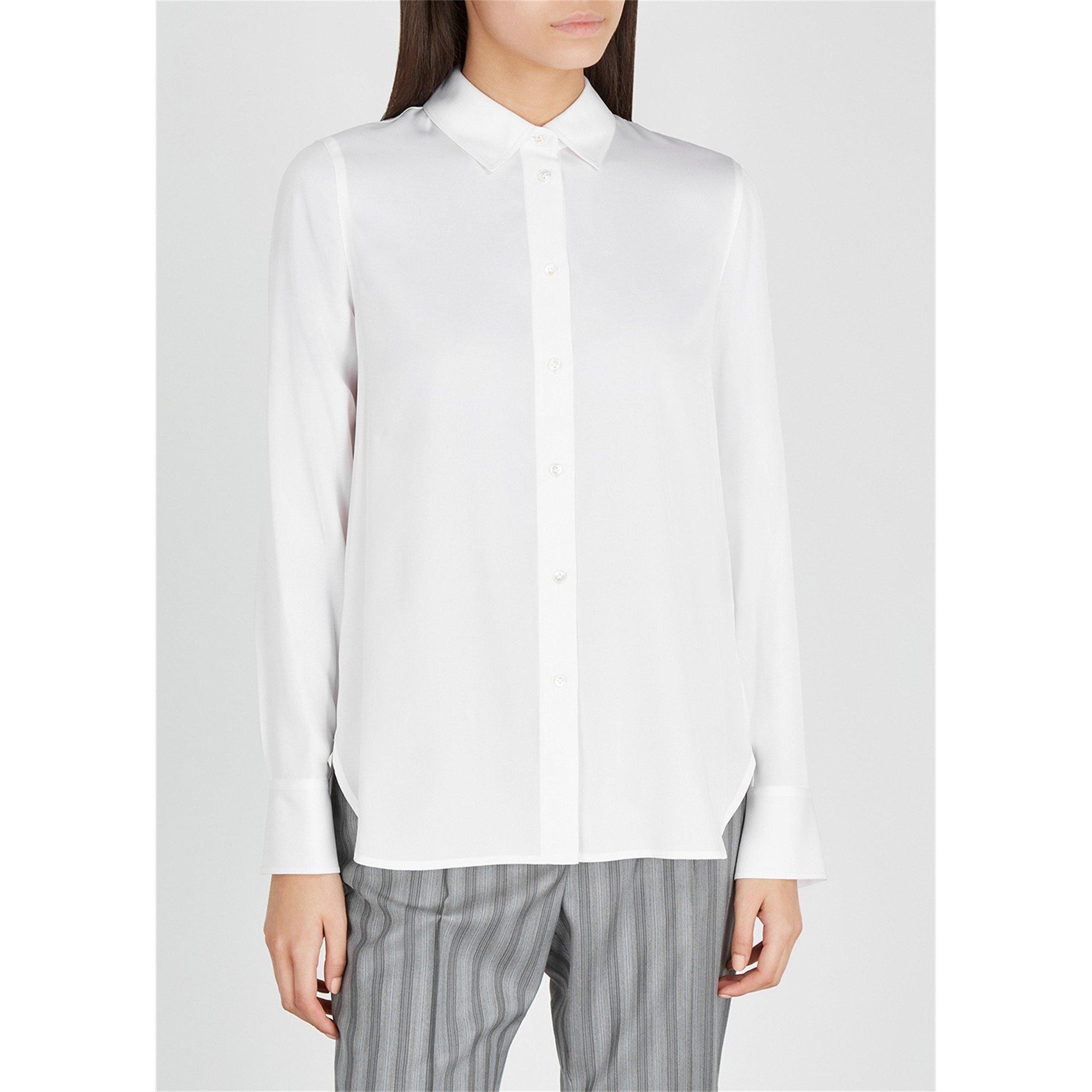 WHITE - Vince - SB SLIM FITTED SILK STRETCH - 2