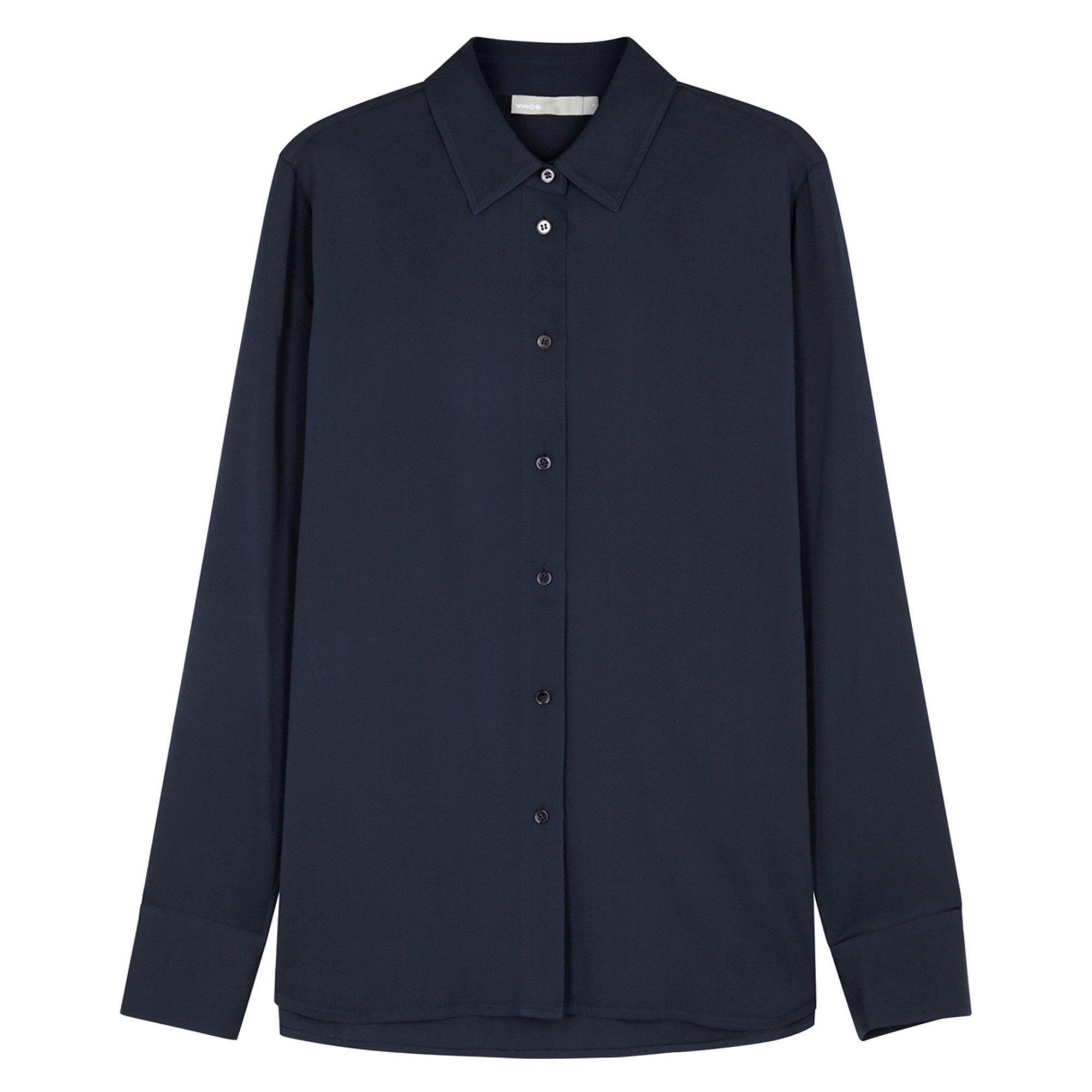 NAVY - Vince - SB SLIM FITTED SILK STRETCH - 1