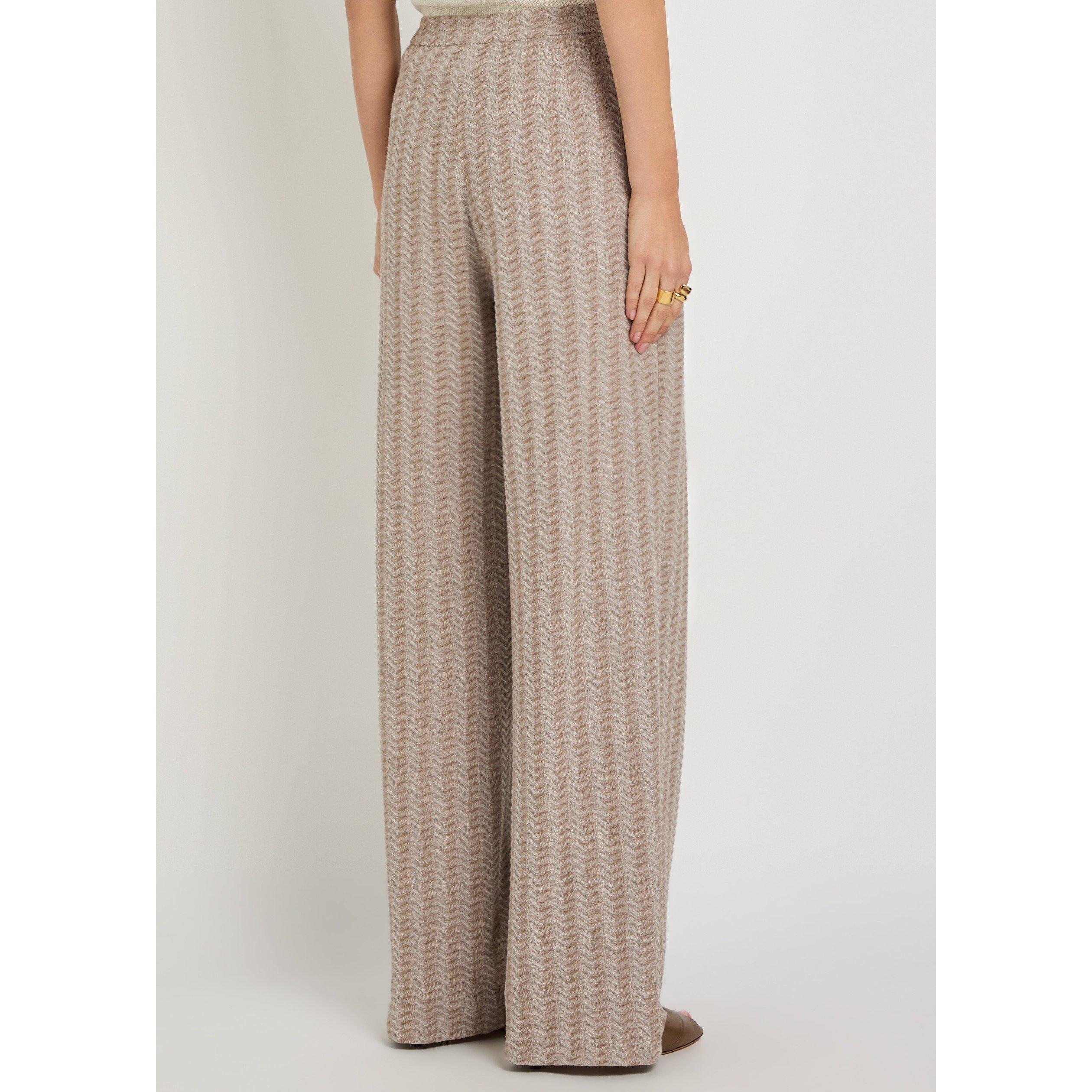 BEIGE AND OTHER - Emporio Armani - TR HW TROUSERS - 3