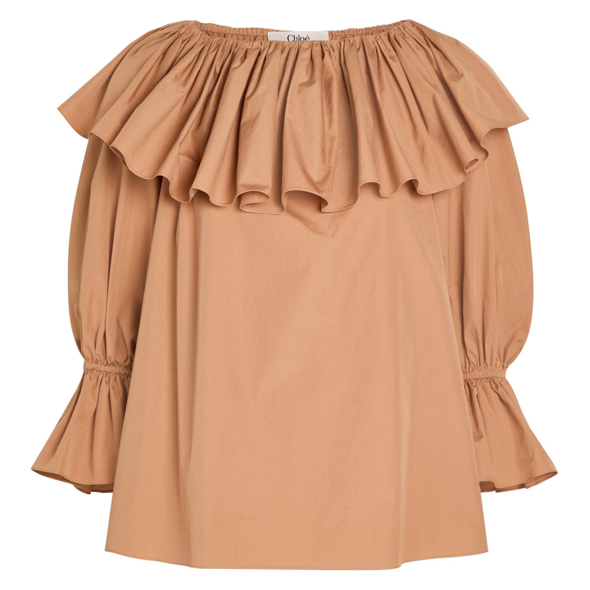 SAND - Chloe - Women's Cotton Long-Sleeve Blouse - 1